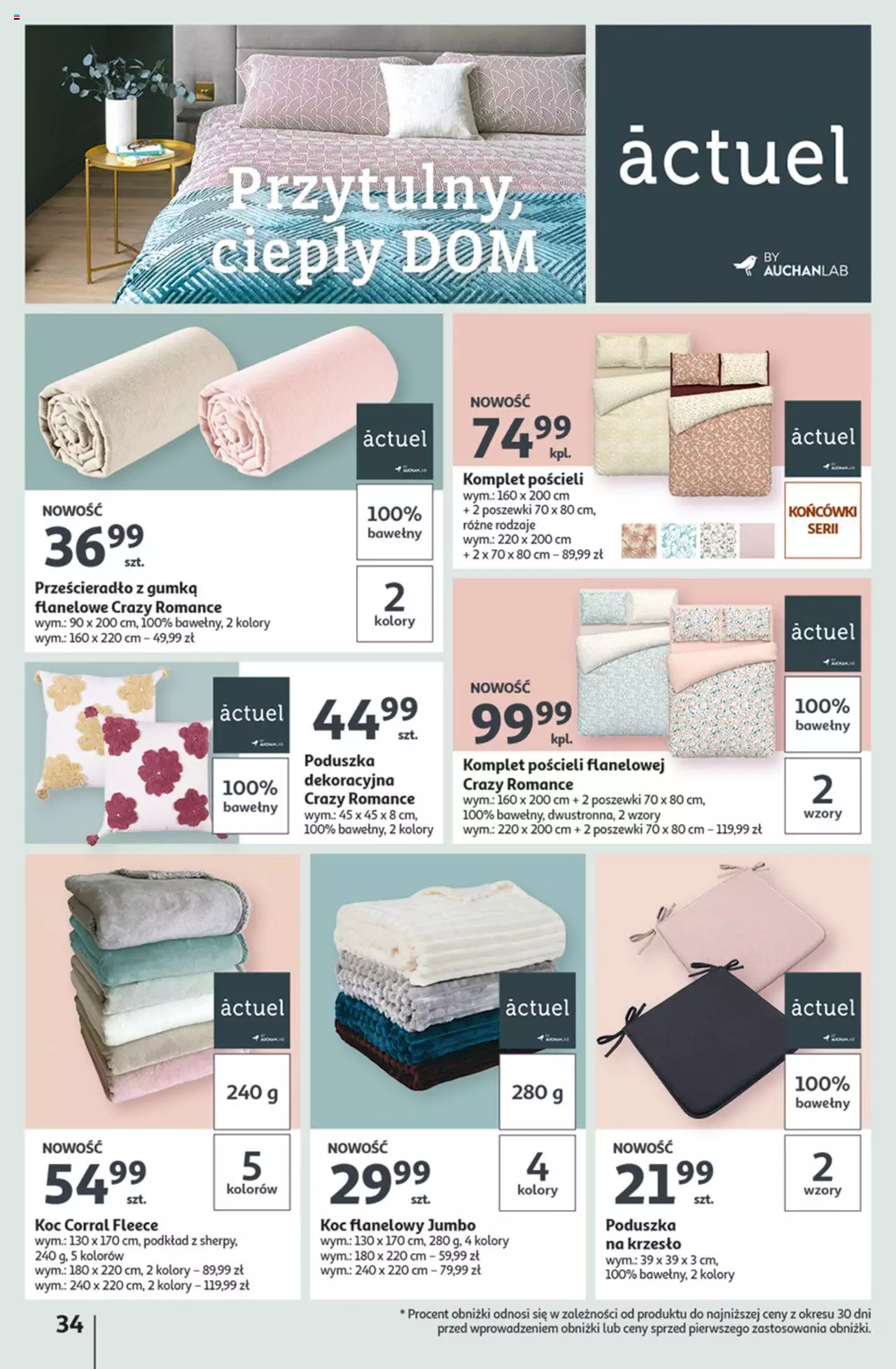 Auchan Zawsze owocne ZAKUPY Hipermarket Gazetka ważna od 21.09.2023 do 27.09.2023 strona 34