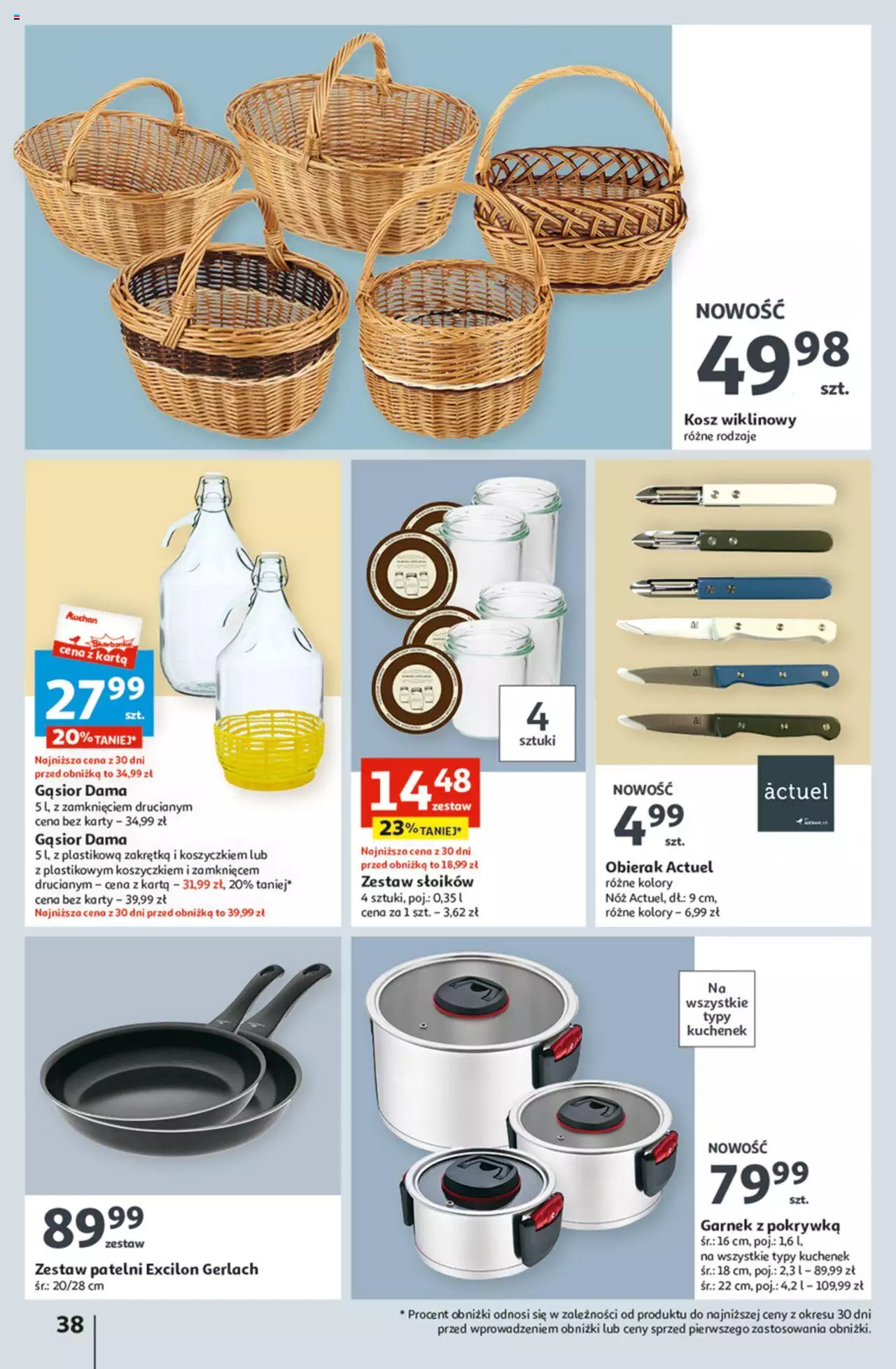 Auchan Zawsze owocne ZAKUPY Hipermarket Gazetka ważna od 21.09.2023 do 27.09.2023 strona 38