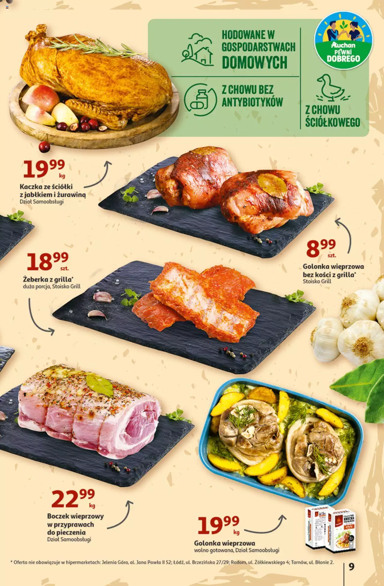Auchan Zawsze owocne ZAKUPY Hipermarket Gazetka ważna od 21.09.2023 do 27.09.2023 strona 9