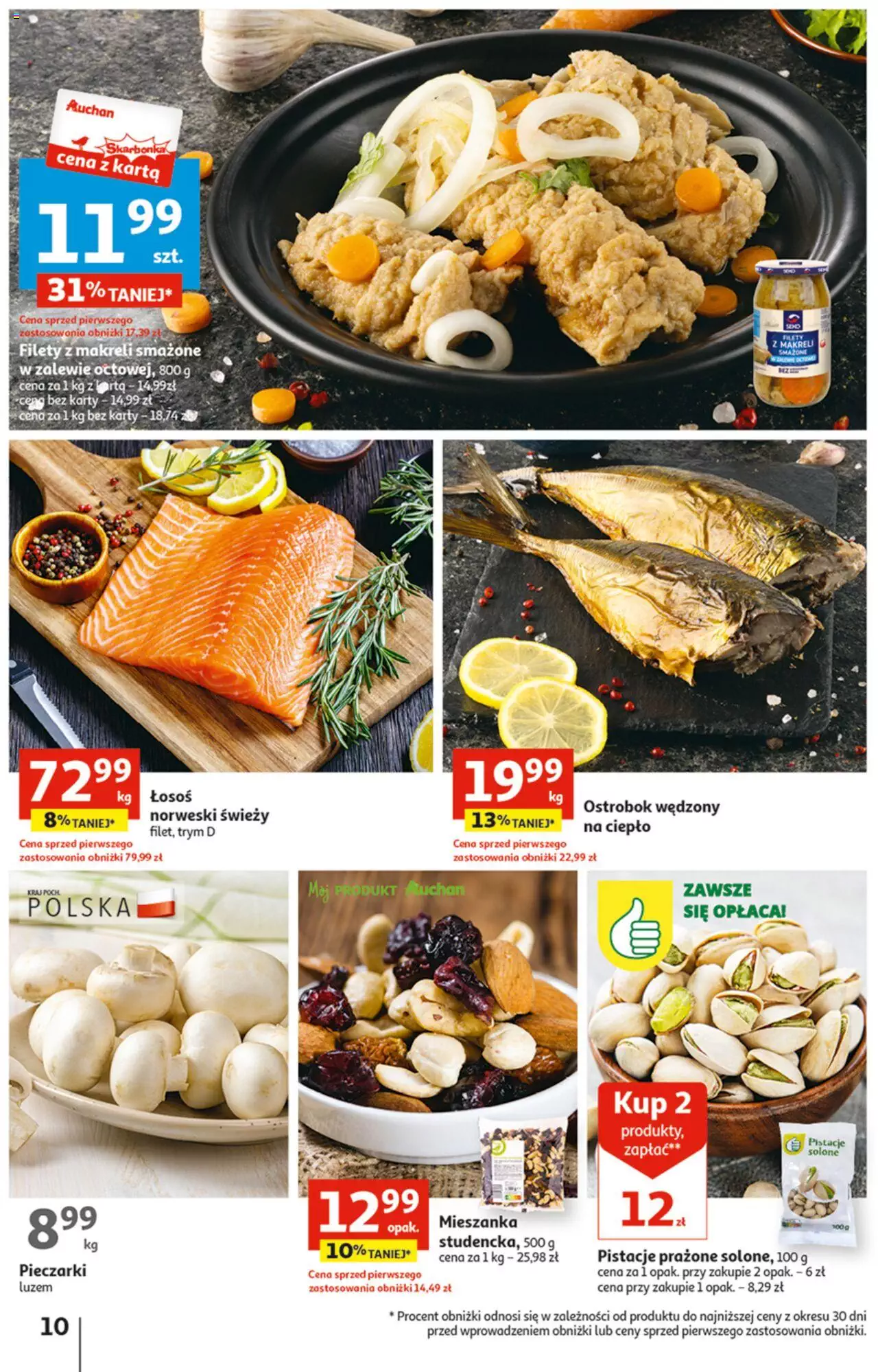 Auchan Zawsze owocne ZAKUPY Hipermarket Gazetka ważna od 21.09.2023 do 27.09.2023 strona 10