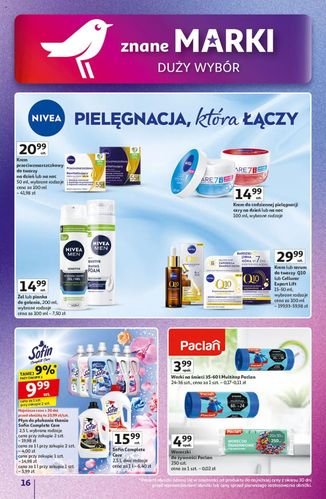 Auchan Znane marki duży wybór Hipermarket  Gazetka ważna od  04.09.2025 do 10.09.2025 strona 15