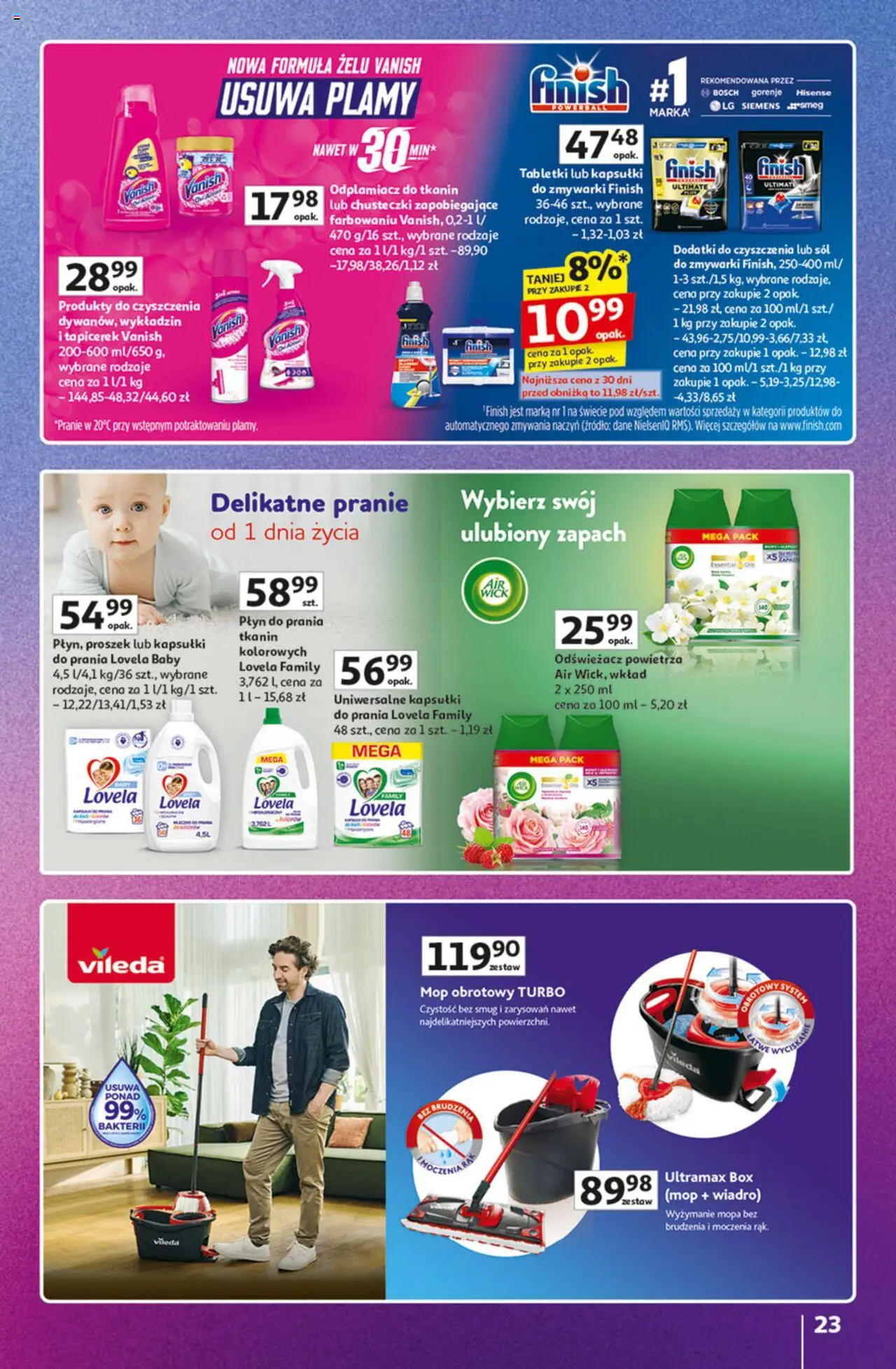 Auchan Znane marki duży wybór Hipermarket  Gazetka ważna od  04.09.2025 do 10.09.2025 strona 22