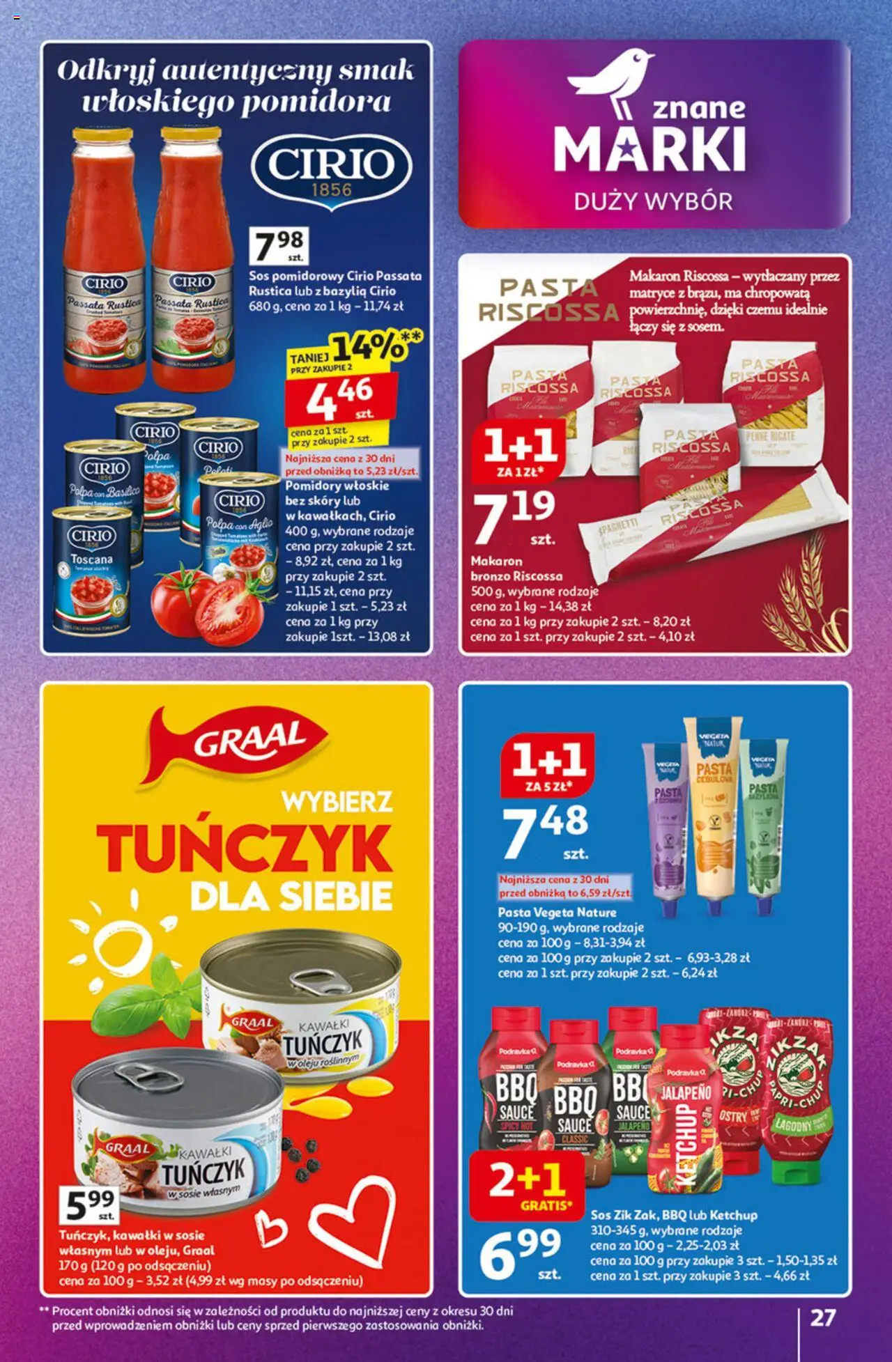 Auchan Znane marki duży wybór Hipermarket  Gazetka ważna od  04.09.2025 do 10.09.2025 strona 26