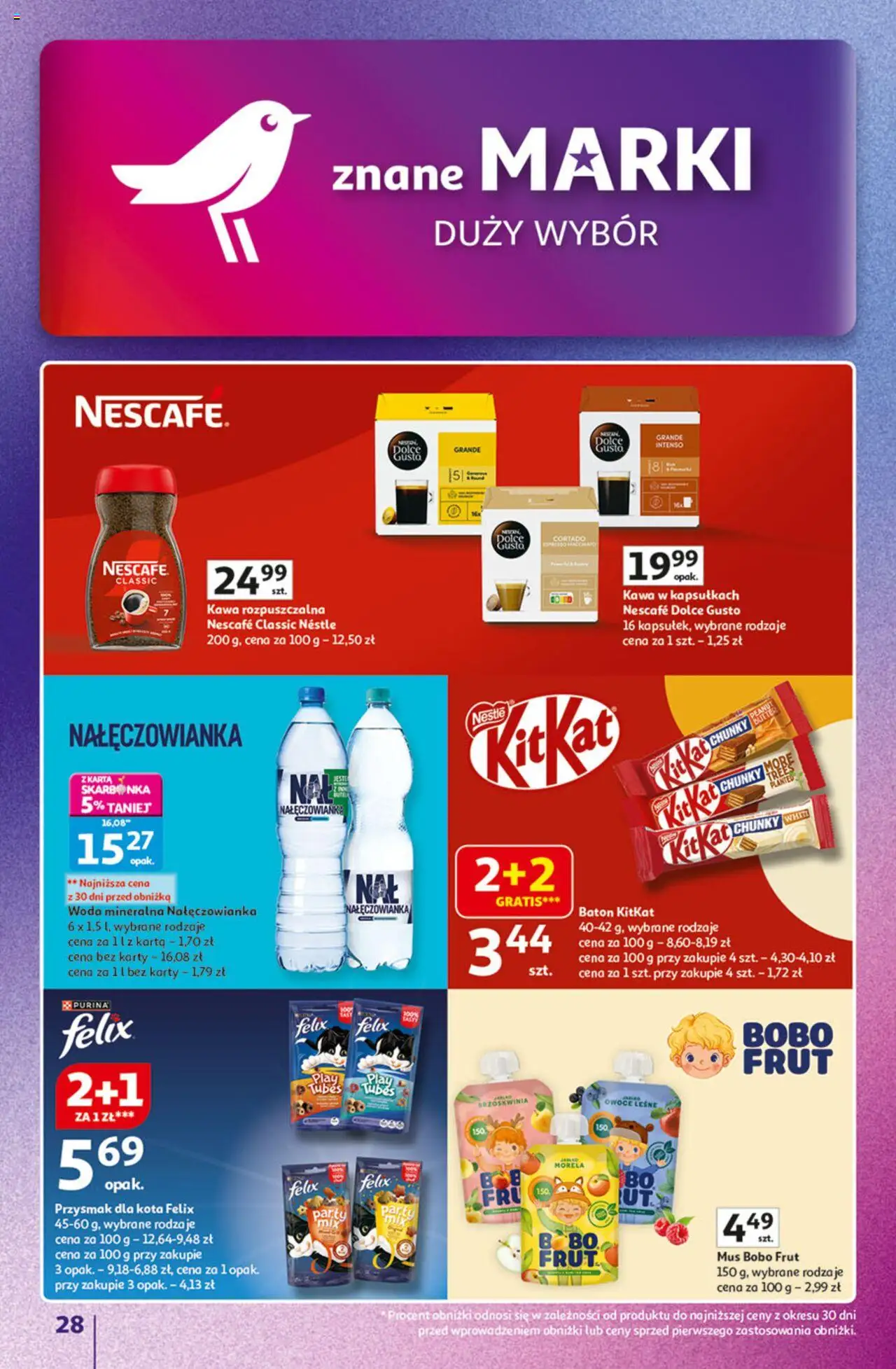 Auchan Znane marki duży wybór Hipermarket  Gazetka ważna od  04.09.2025 do 10.09.2025 strona 27