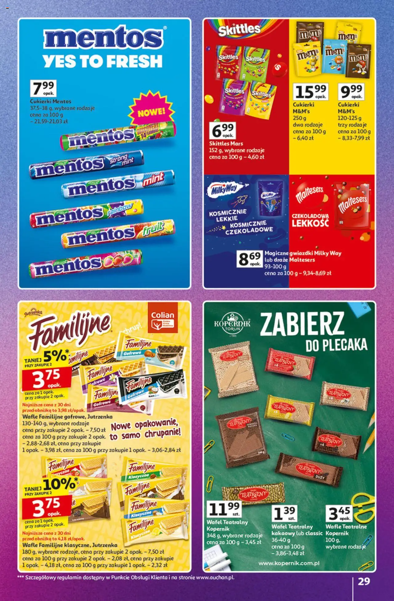 Auchan Znane marki duży wybór Hipermarket  Gazetka ważna od  04.09.2025 do 10.09.2025 strona 28