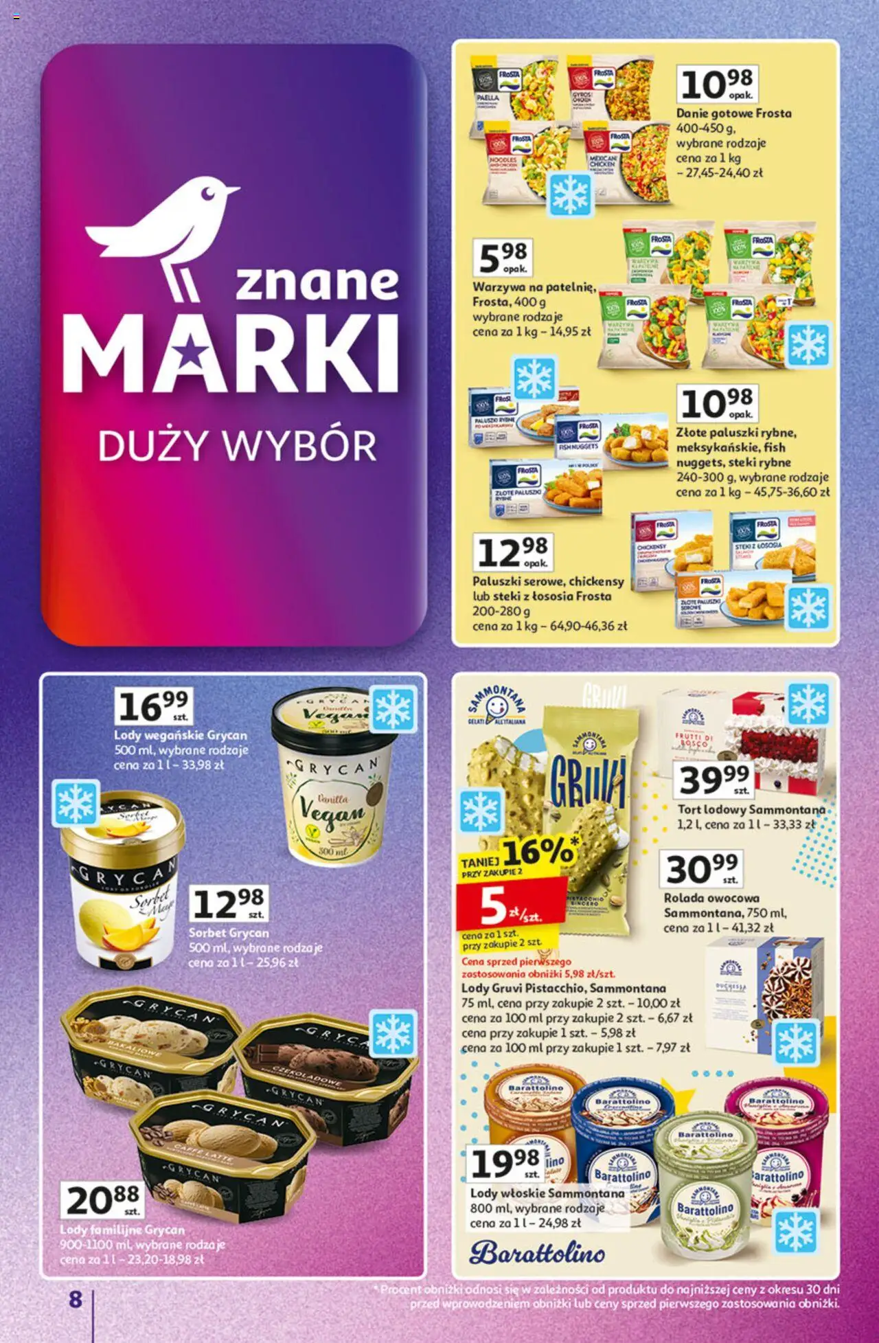 Auchan Znane marki duży wybór Hipermarket  Gazetka ważna od  04.09.2025 do 10.09.2025 strona 8