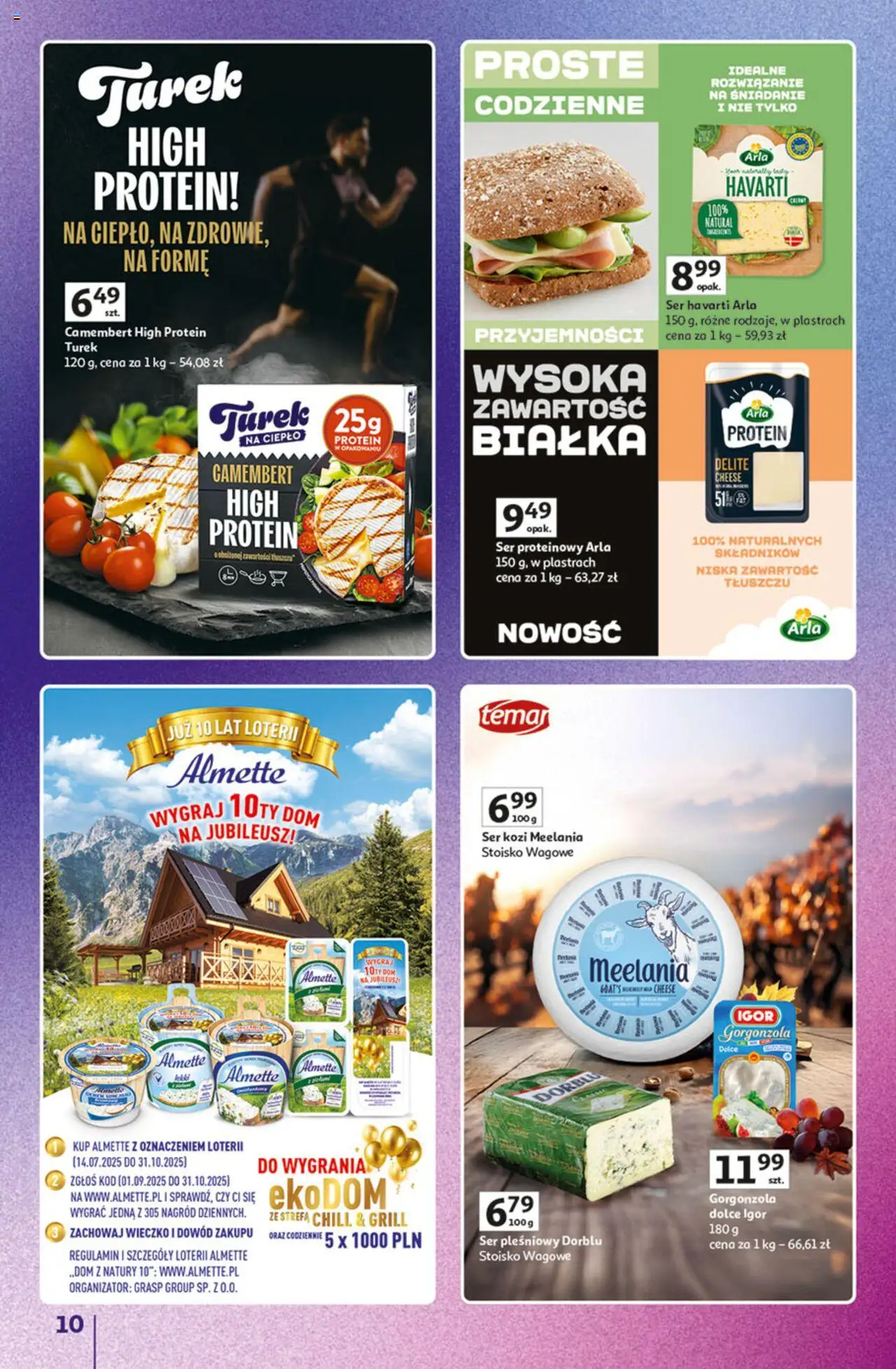 Auchan Znane marki duży wybór Hipermarket  Gazetka ważna od  04.09.2025 do 10.09.2025 strona 10