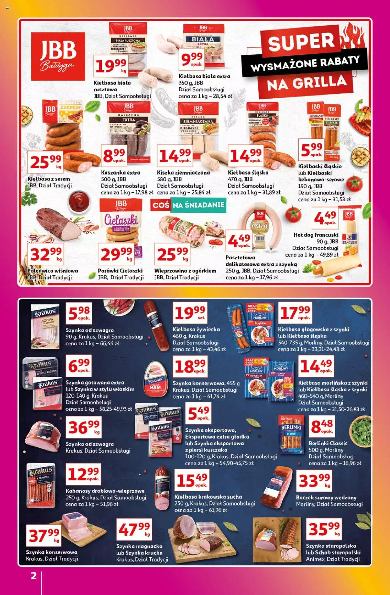 Auchan Znane Marki Lubiane Hipermarket Gazetka ważna od 01.06.2023 do 07.06.2023 strona 2
