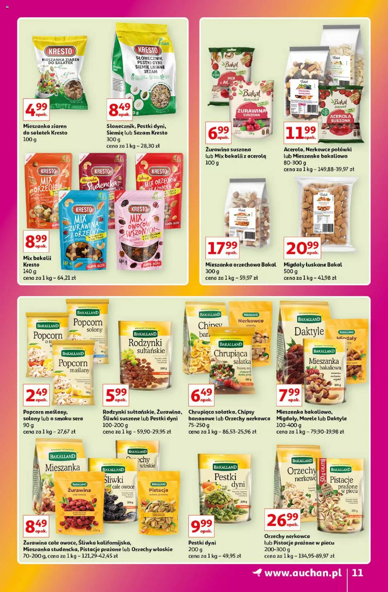 Auchan Znane Marki Lubiane Hipermarket Gazetka ważna od 01.06.2023 do 07.06.2023 strona 11