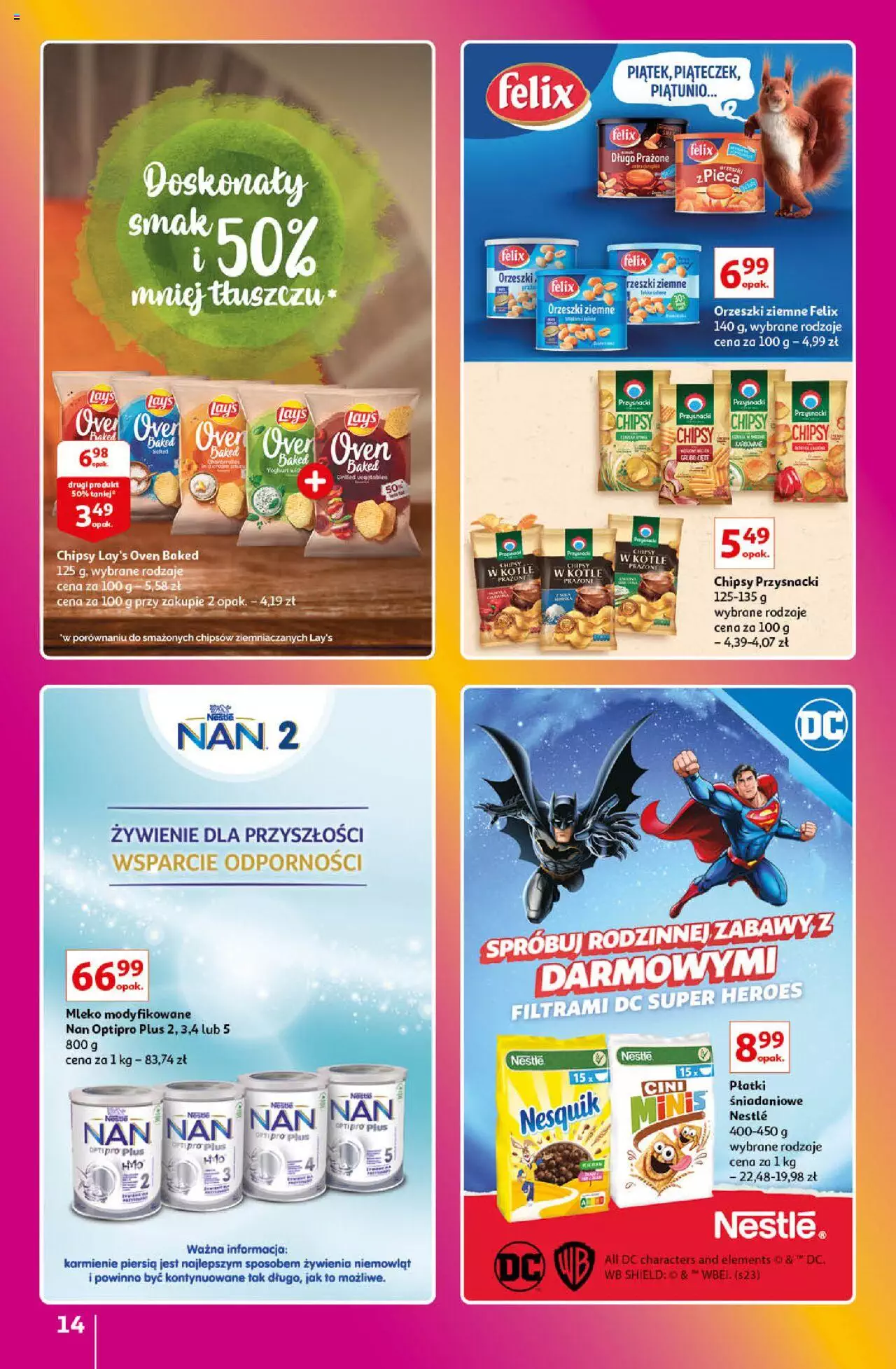 Auchan Znane Marki Lubiane Hipermarket Gazetka ważna od 01.06.2023 do 07.06.2023 strona 14