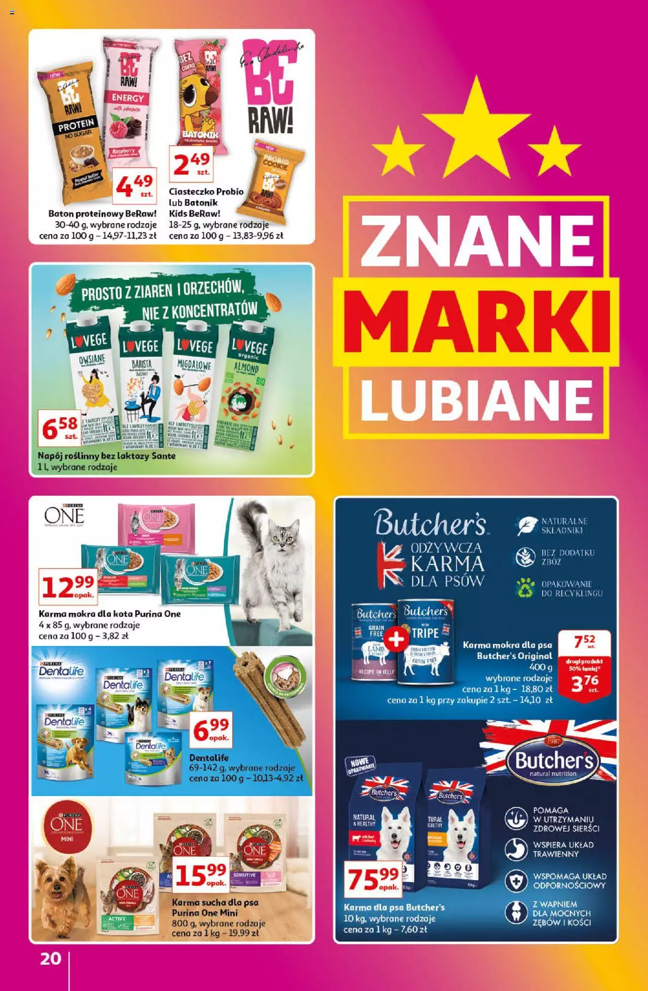 Auchan Znane Marki Lubiane Hipermarket Gazetka ważna od 01.06.2023 do 07.06.2023 strona 20