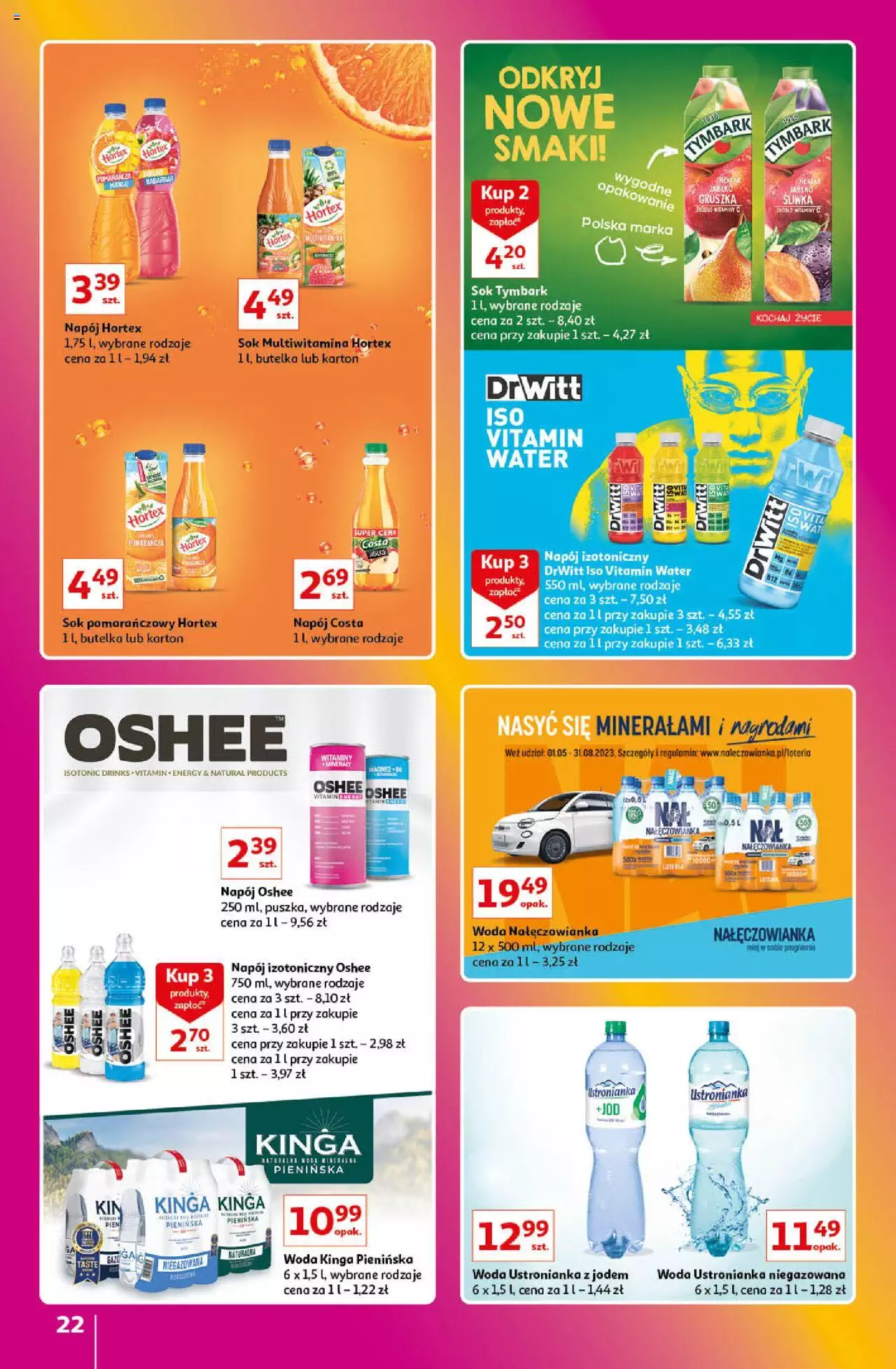 Auchan Znane Marki Lubiane Hipermarket Gazetka ważna od 01.06.2023 do 07.06.2023 strona 22