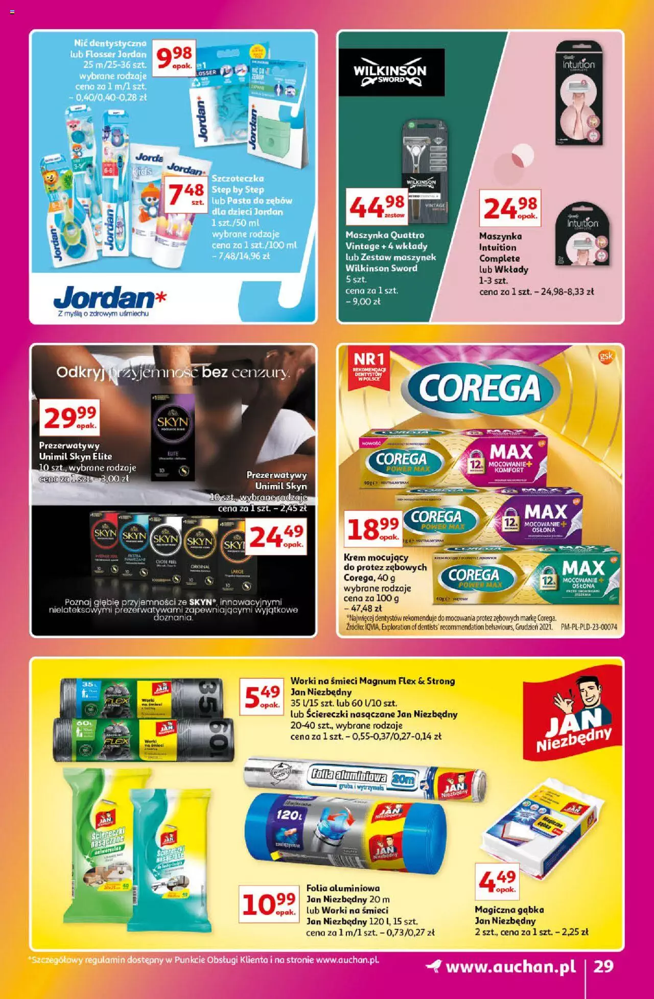 Auchan Znane Marki Lubiane Hipermarket Gazetka ważna od 01.06.2023 do 07.06.2023 strona 29