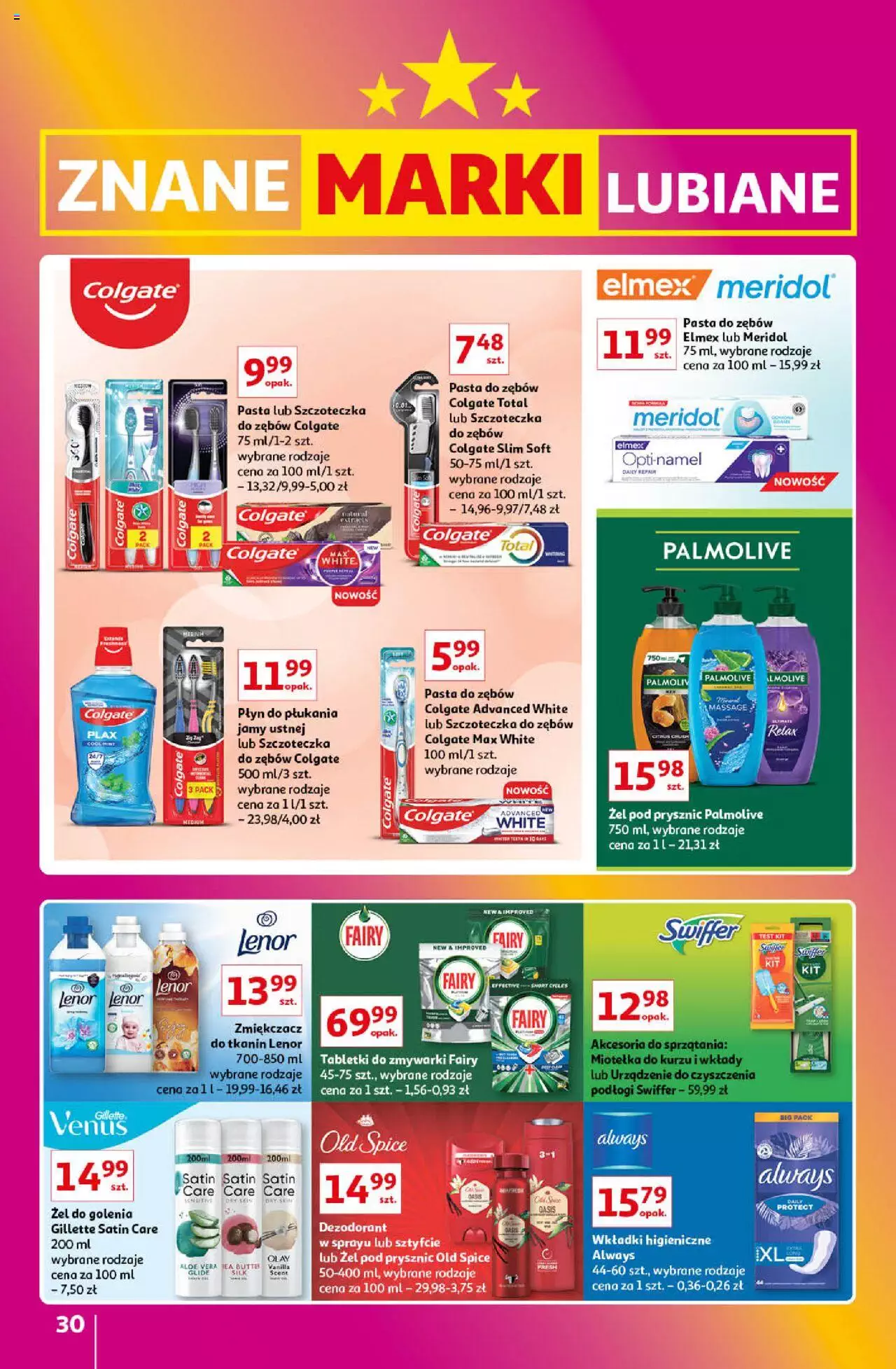Auchan Znane Marki Lubiane Hipermarket Gazetka ważna od 01.06.2023 do 07.06.2023 strona 30