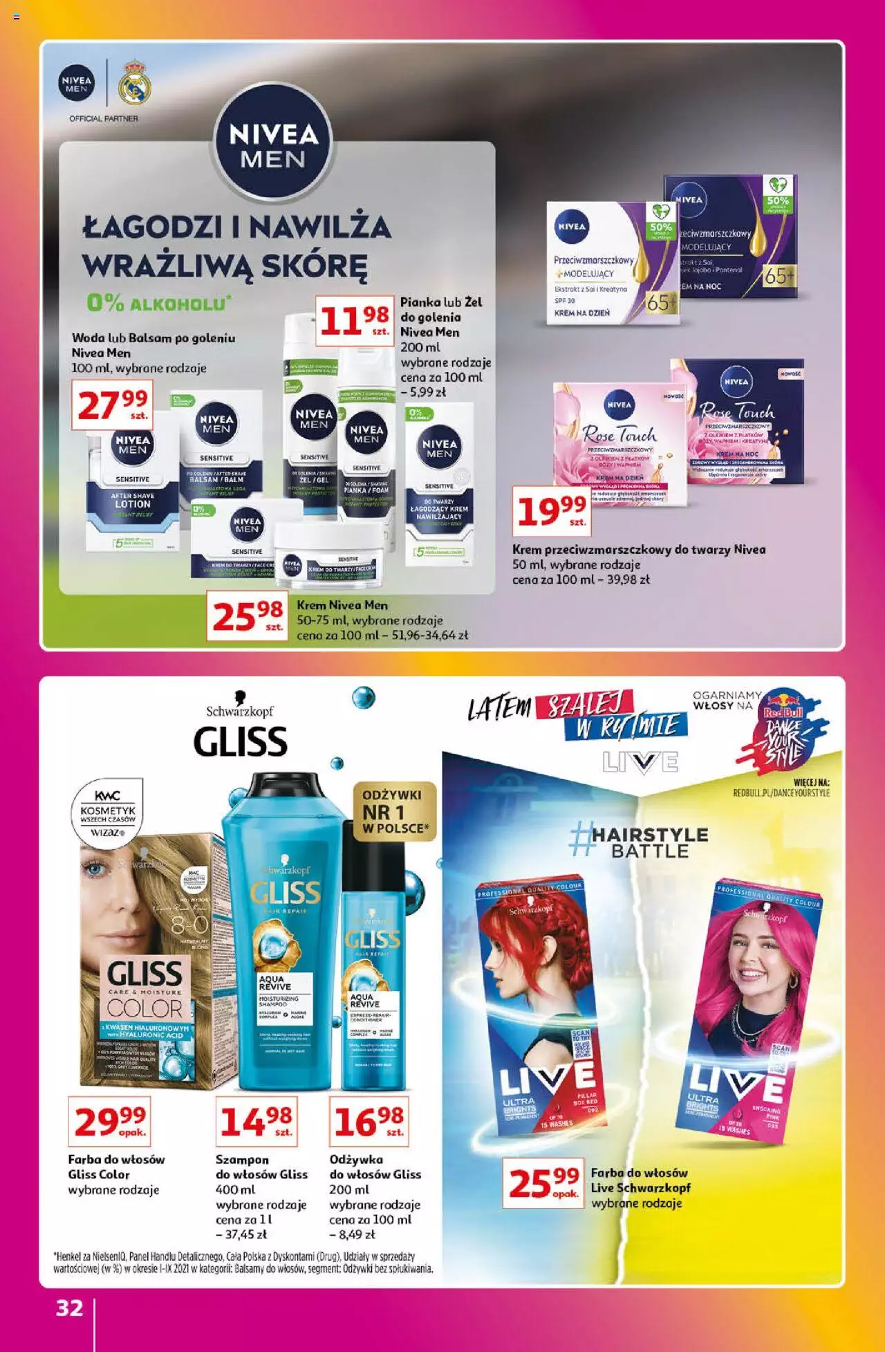 Auchan Znane Marki Lubiane Hipermarket Gazetka ważna od 01.06.2023 do 07.06.2023 strona 32