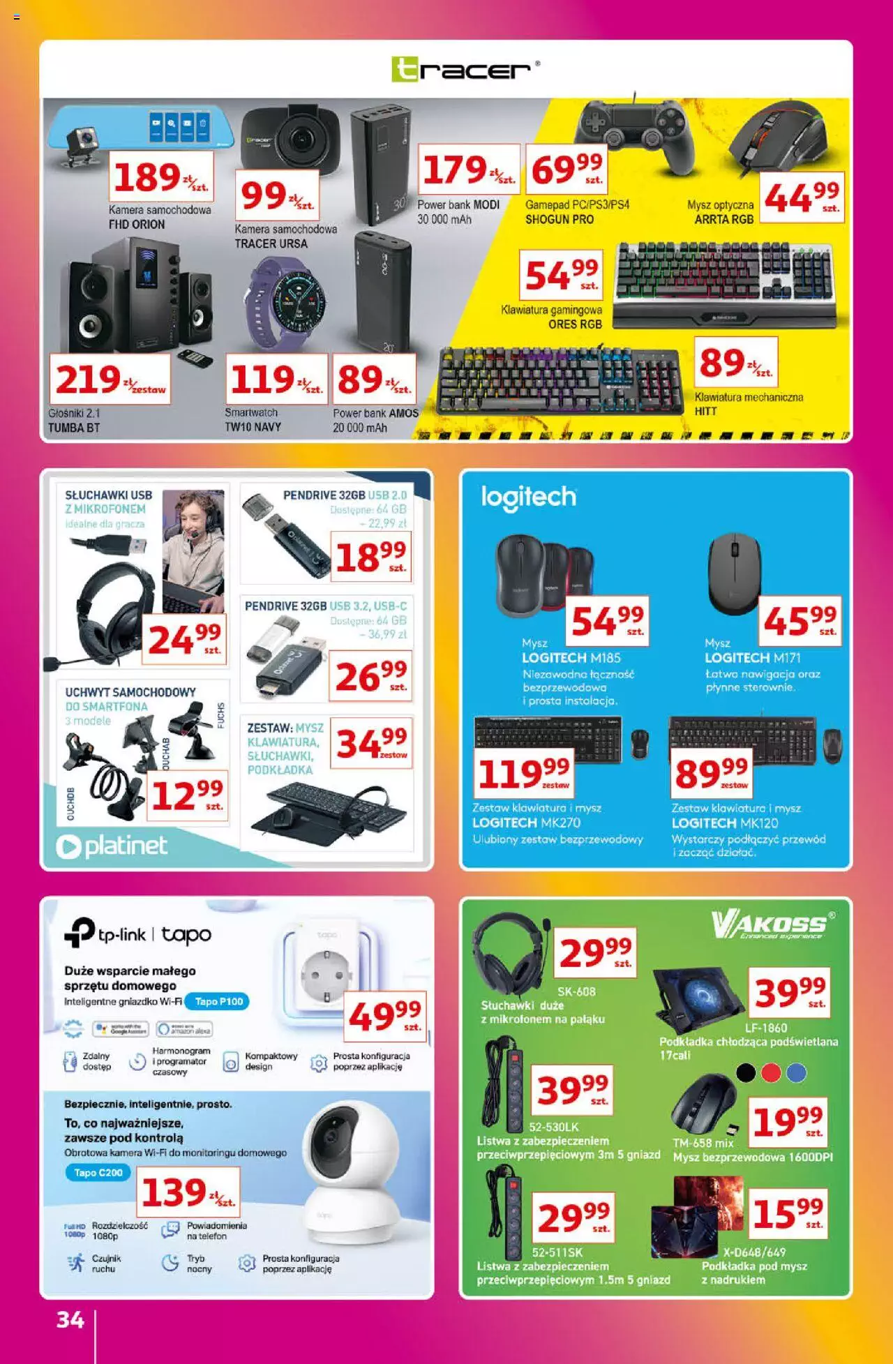 Auchan Znane Marki Lubiane Hipermarket Gazetka ważna od 01.06.2023 do 07.06.2023 strona 34