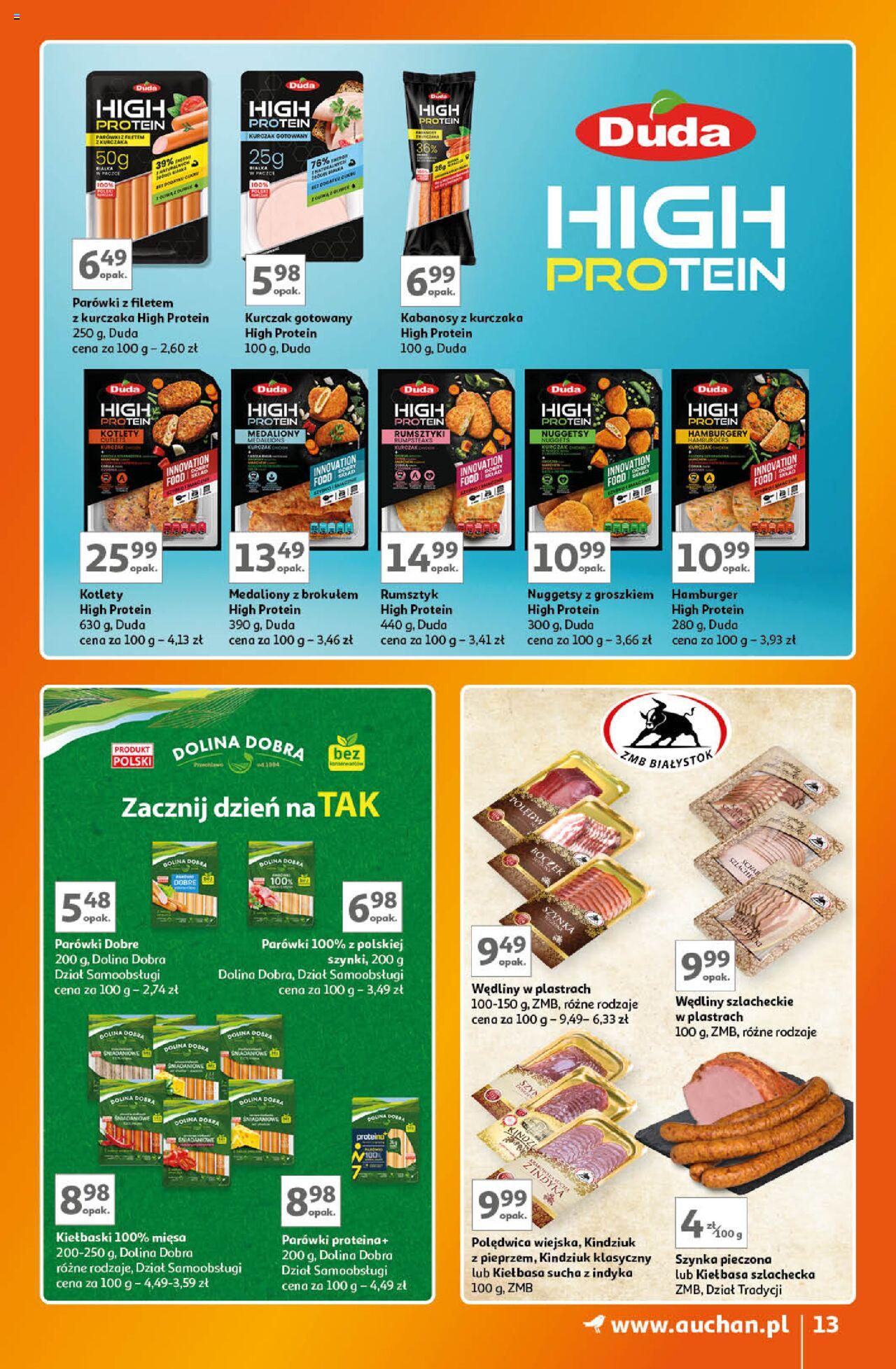Auchan Znane Marki Lubiane Hipermarket Gazetka ważna od 05.09.2024 do 11.09.2024 strona 12