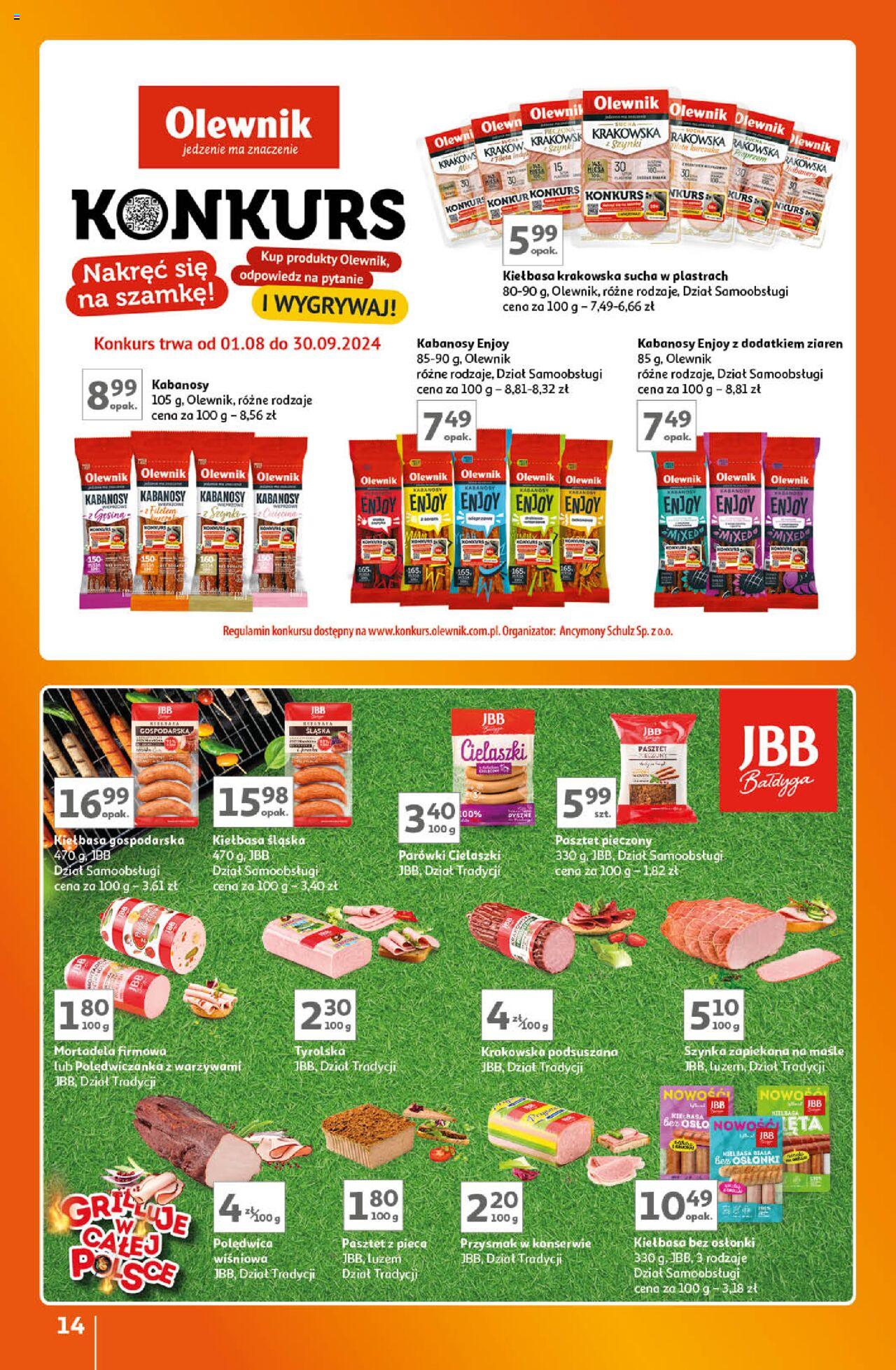 Auchan Znane Marki Lubiane Hipermarket Gazetka ważna od 05.09.2024 do 11.09.2024 strona 13