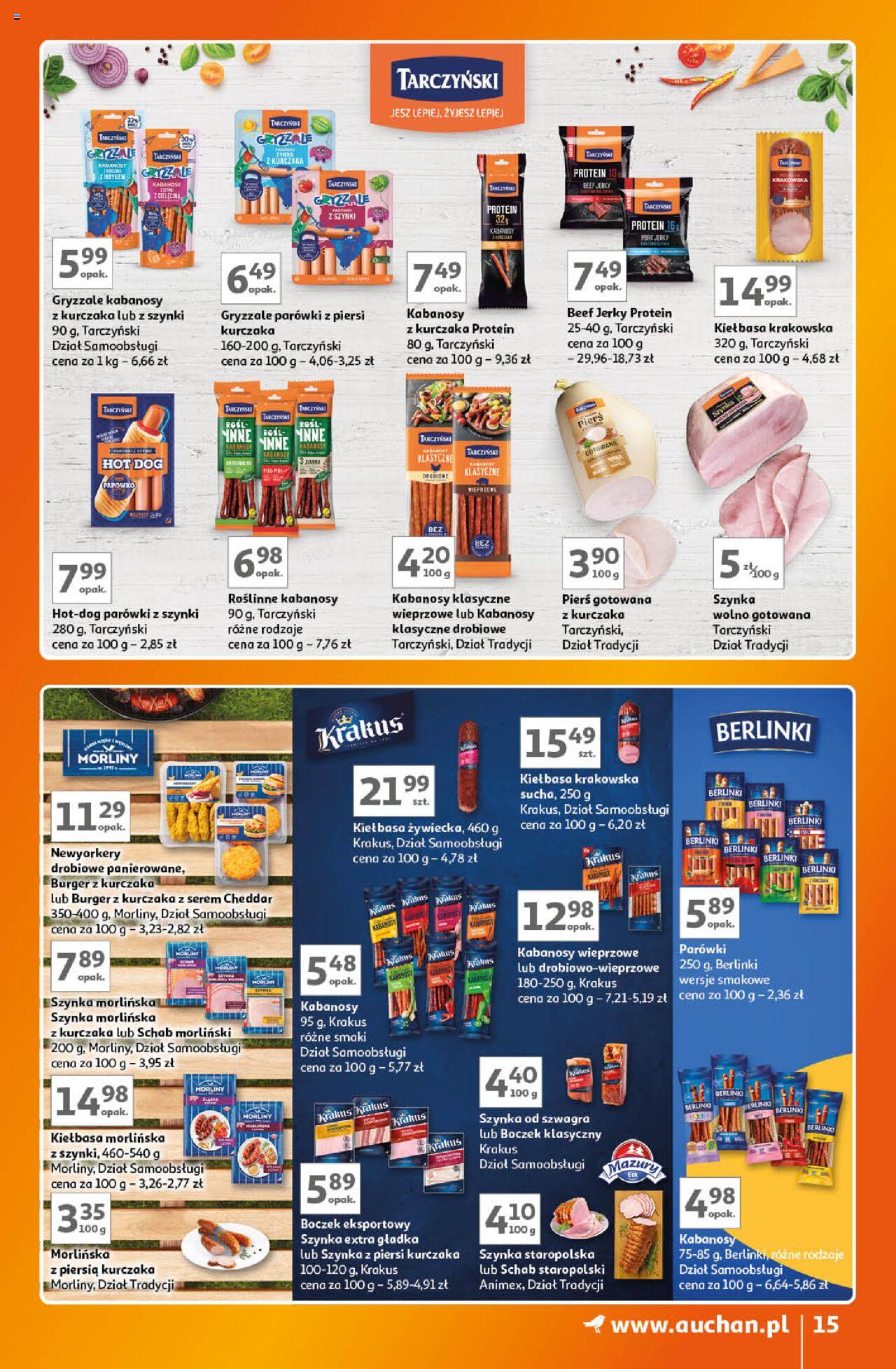 Auchan Znane Marki Lubiane Hipermarket Gazetka ważna od 05.09.2024 do 11.09.2024 strona 14