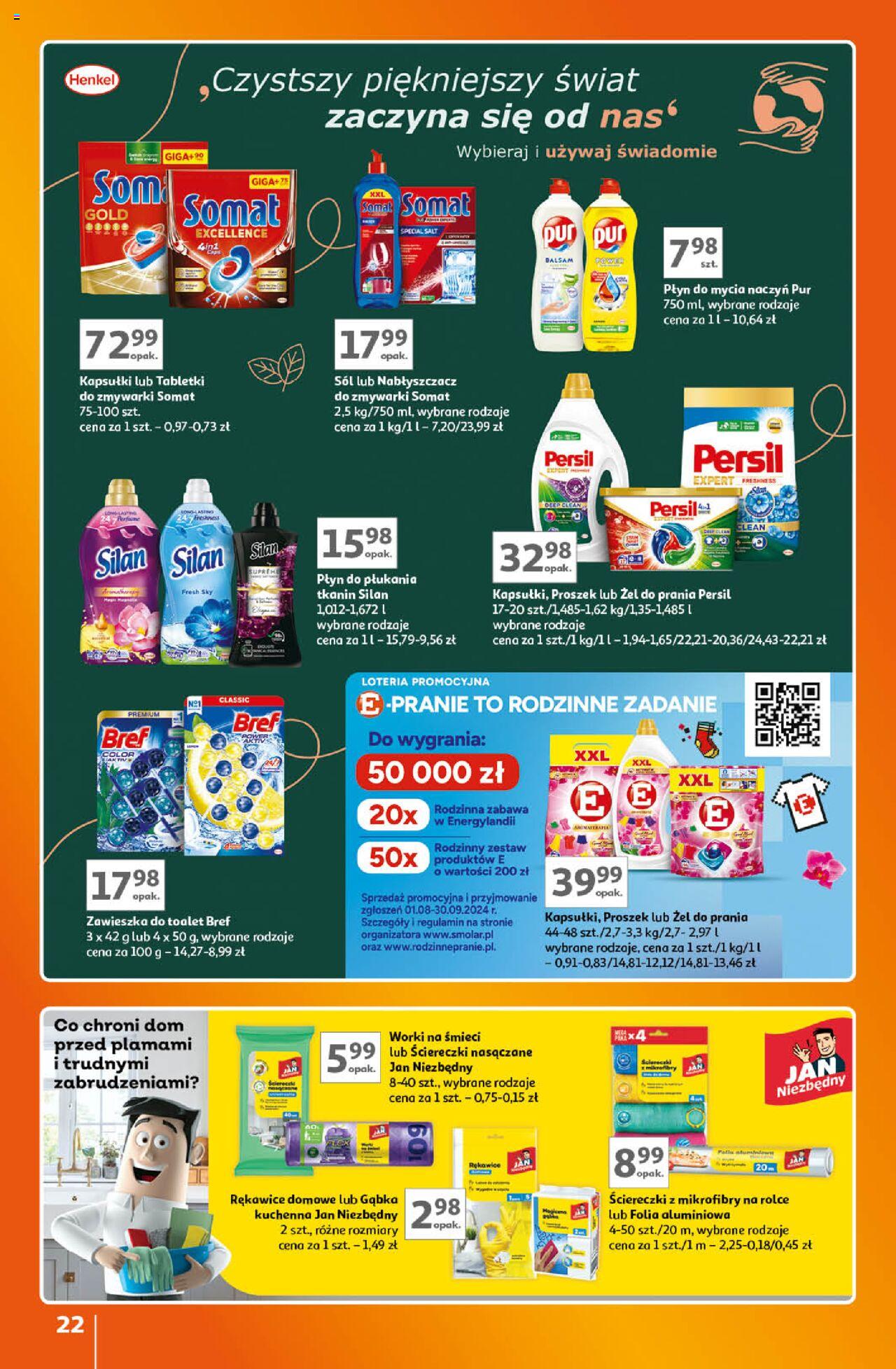 Auchan Znane Marki Lubiane Hipermarket Gazetka ważna od 05.09.2024 do 11.09.2024 strona 21