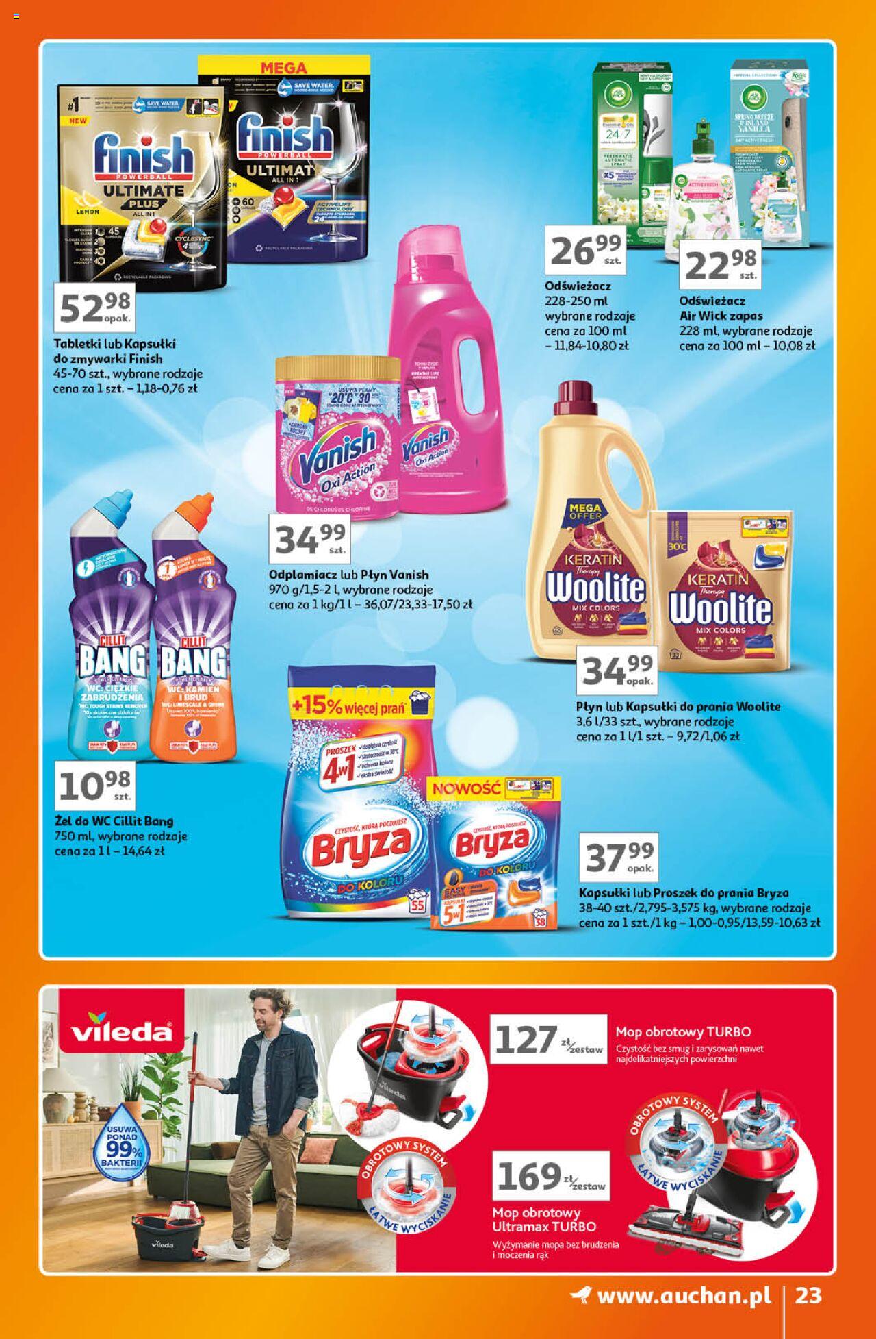 Auchan Znane Marki Lubiane Hipermarket Gazetka ważna od 05.09.2024 do 11.09.2024 strona 22