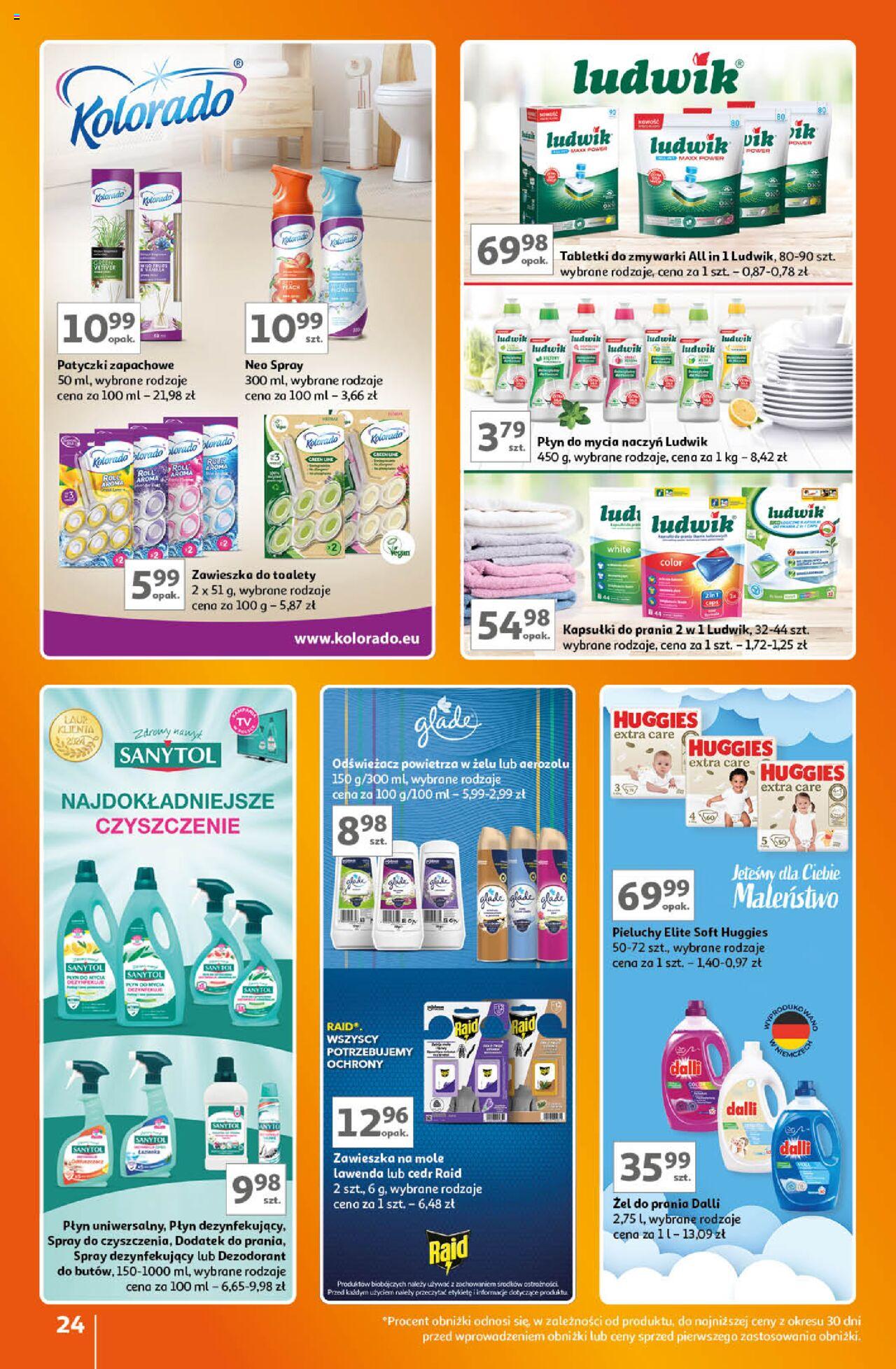 Auchan Znane Marki Lubiane Hipermarket Gazetka ważna od 05.09.2024 do 11.09.2024 strona 23