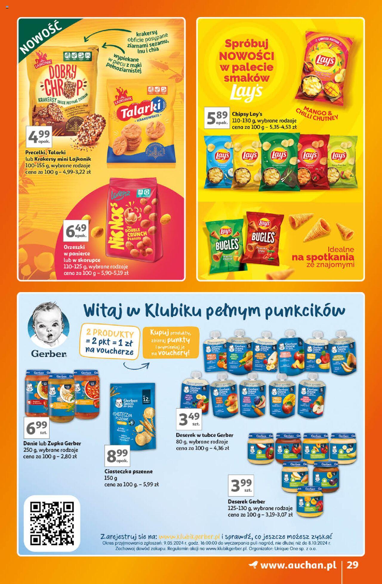 Auchan Znane Marki Lubiane Hipermarket Gazetka ważna od 05.09.2024 do 11.09.2024 strona 28