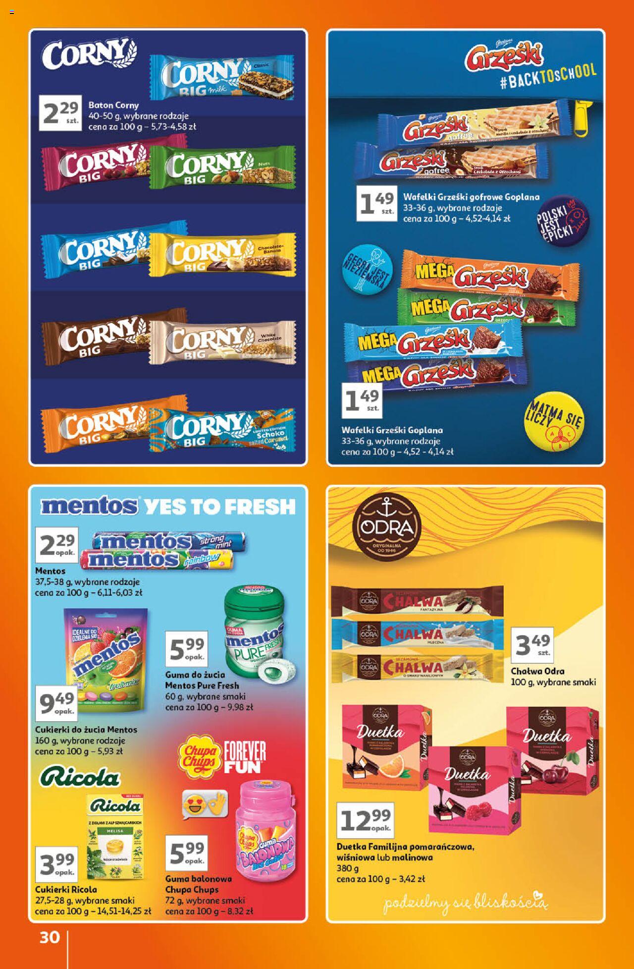 Auchan Znane Marki Lubiane Hipermarket Gazetka ważna od 05.09.2024 do 11.09.2024 strona 29