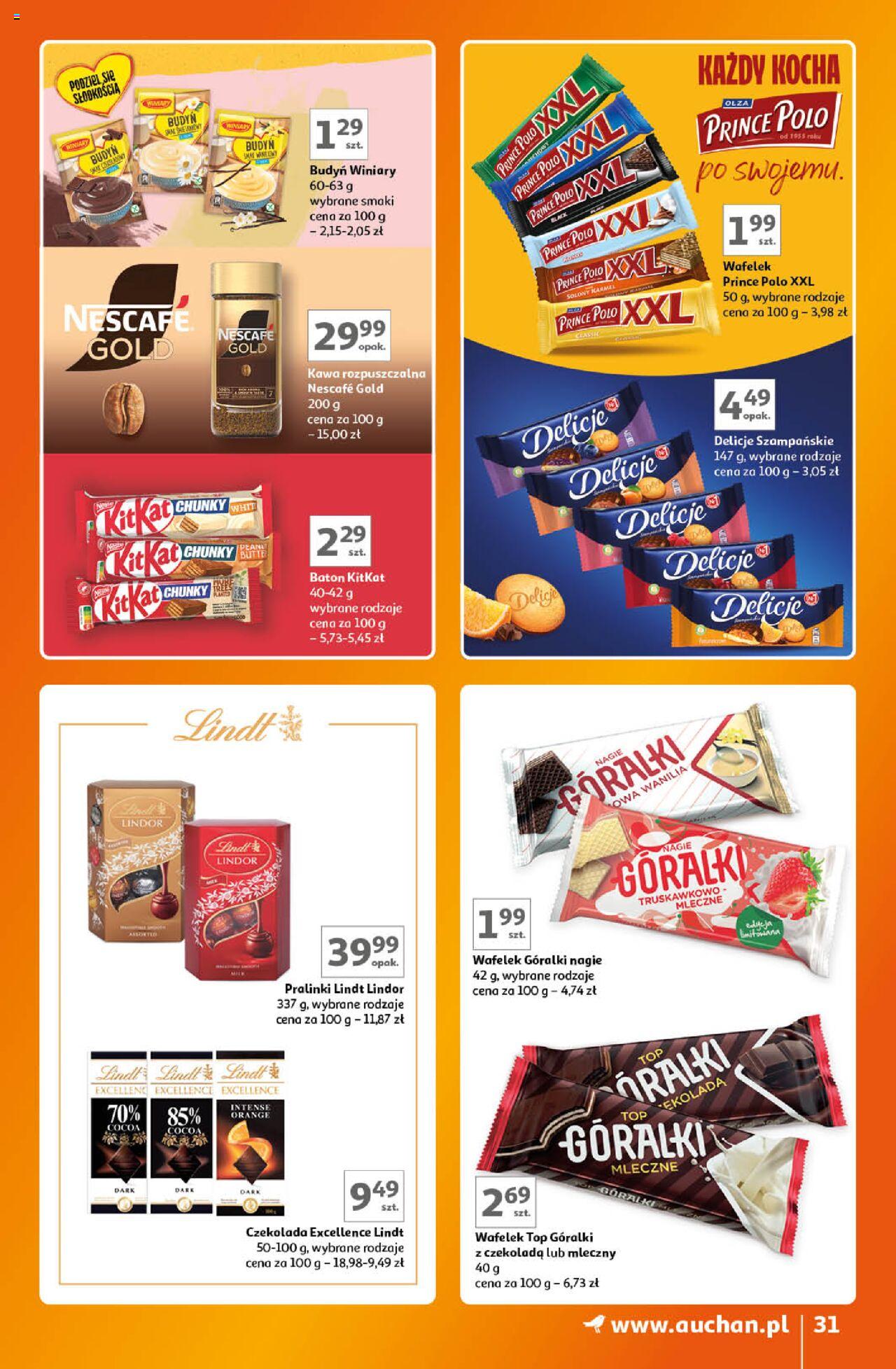 Auchan Znane Marki Lubiane Hipermarket Gazetka ważna od 05.09.2024 do 11.09.2024 strona 30
