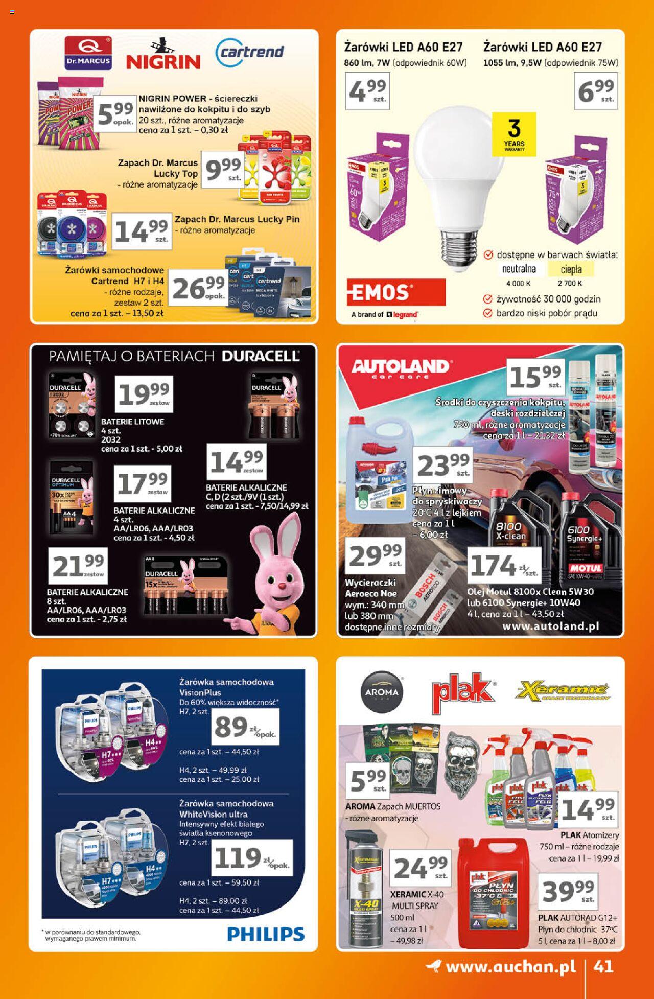 Auchan Znane Marki Lubiane Hipermarket Gazetka ważna od 05.09.2024 do 11.09.2024 strona 40
