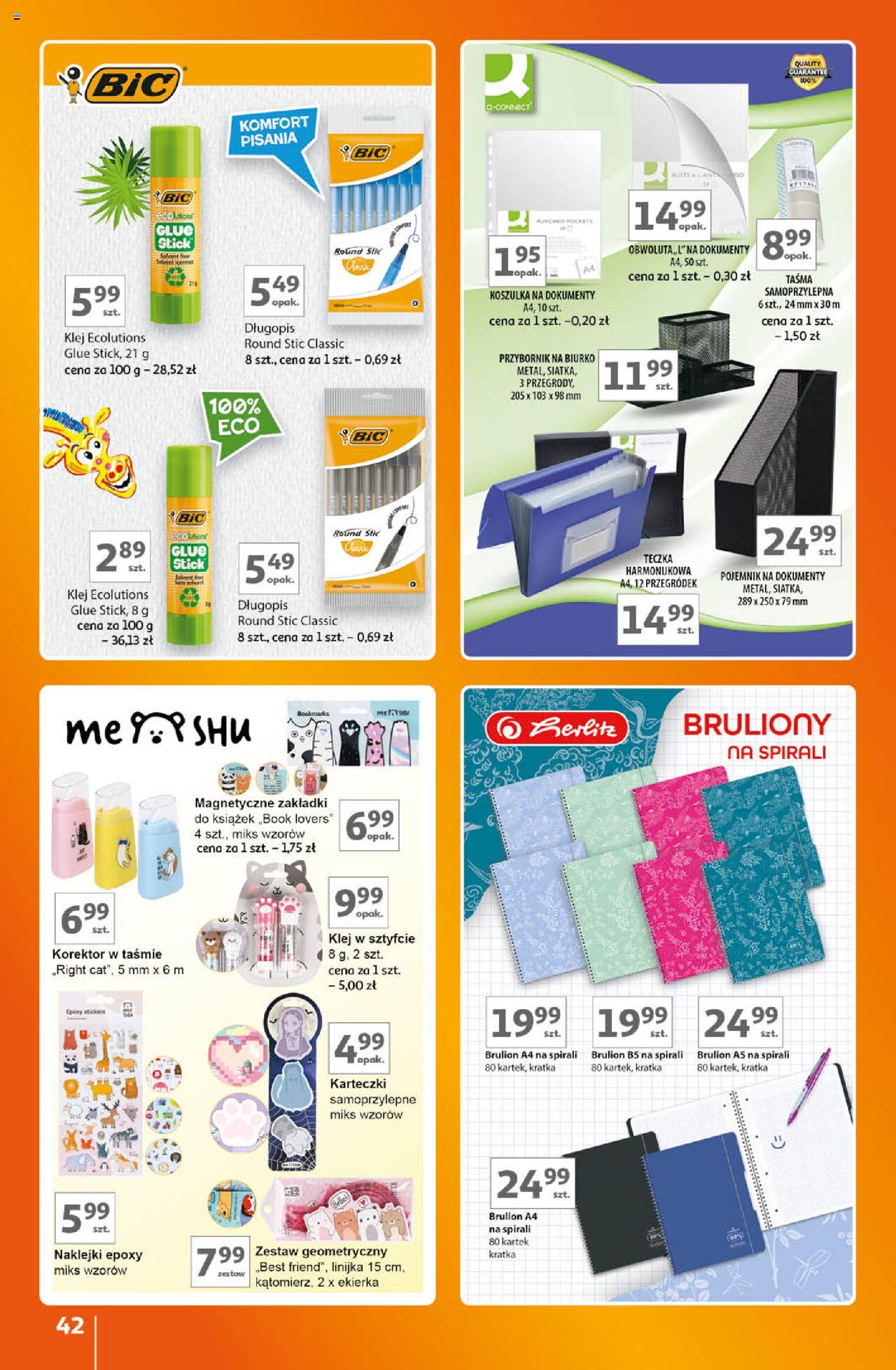 Auchan Znane Marki Lubiane Hipermarket Gazetka ważna od 05.09.2024 do 11.09.2024 strona 41