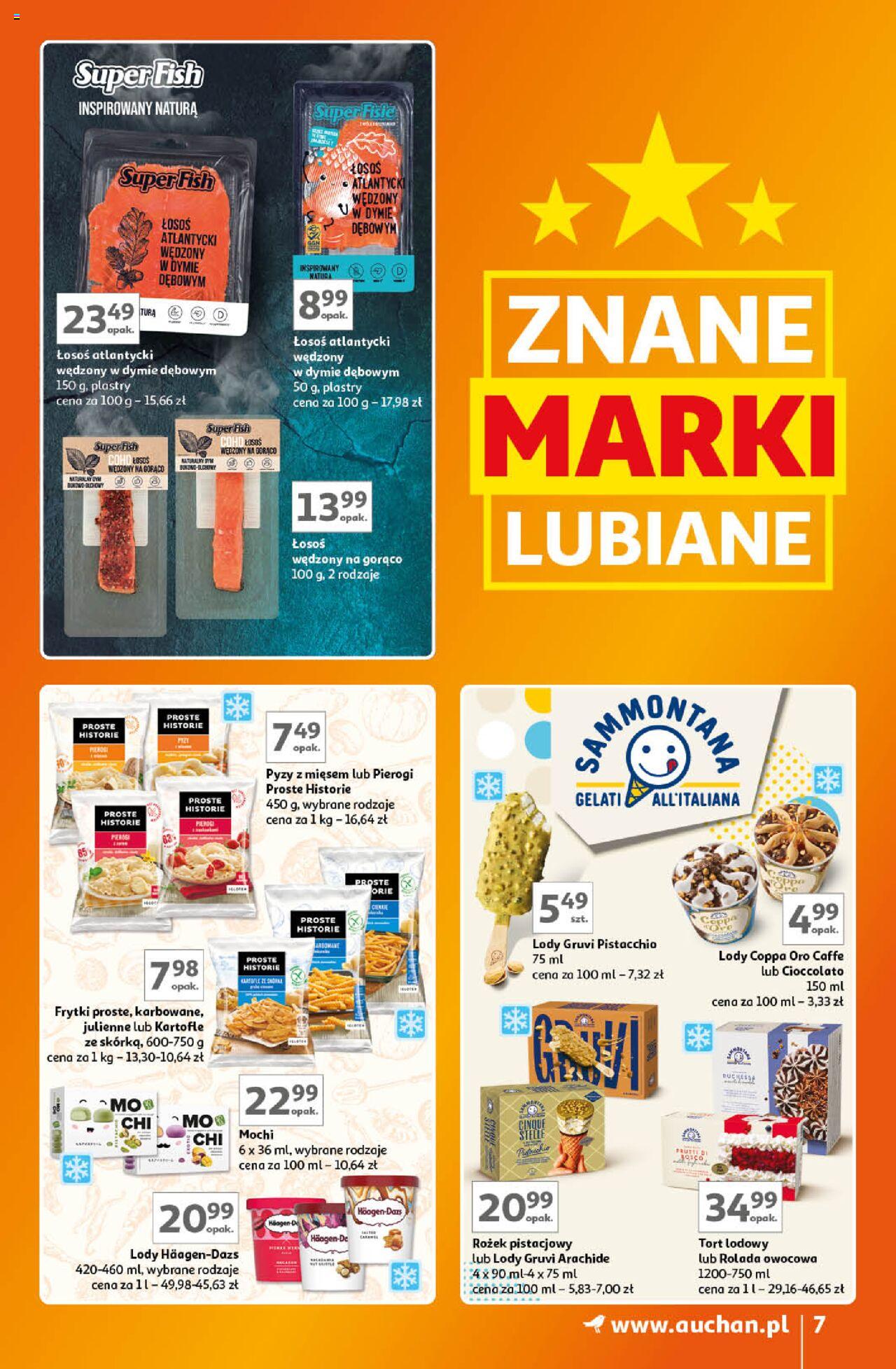 Auchan Znane Marki Lubiane Hipermarket Gazetka ważna od 05.09.2024 do 11.09.2024 strona 6