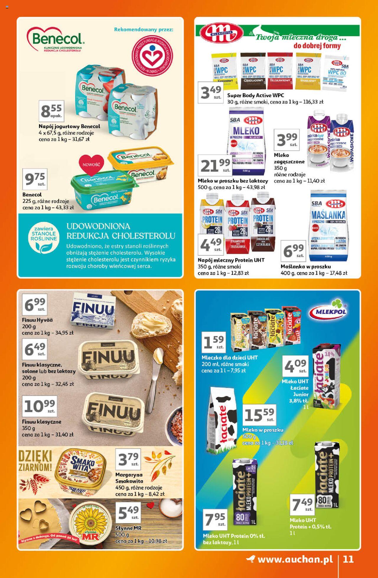 Auchan Znane Marki Lubiane Hipermarket Gazetka ważna od 05.09.2024 do 11.09.2024 strona 10