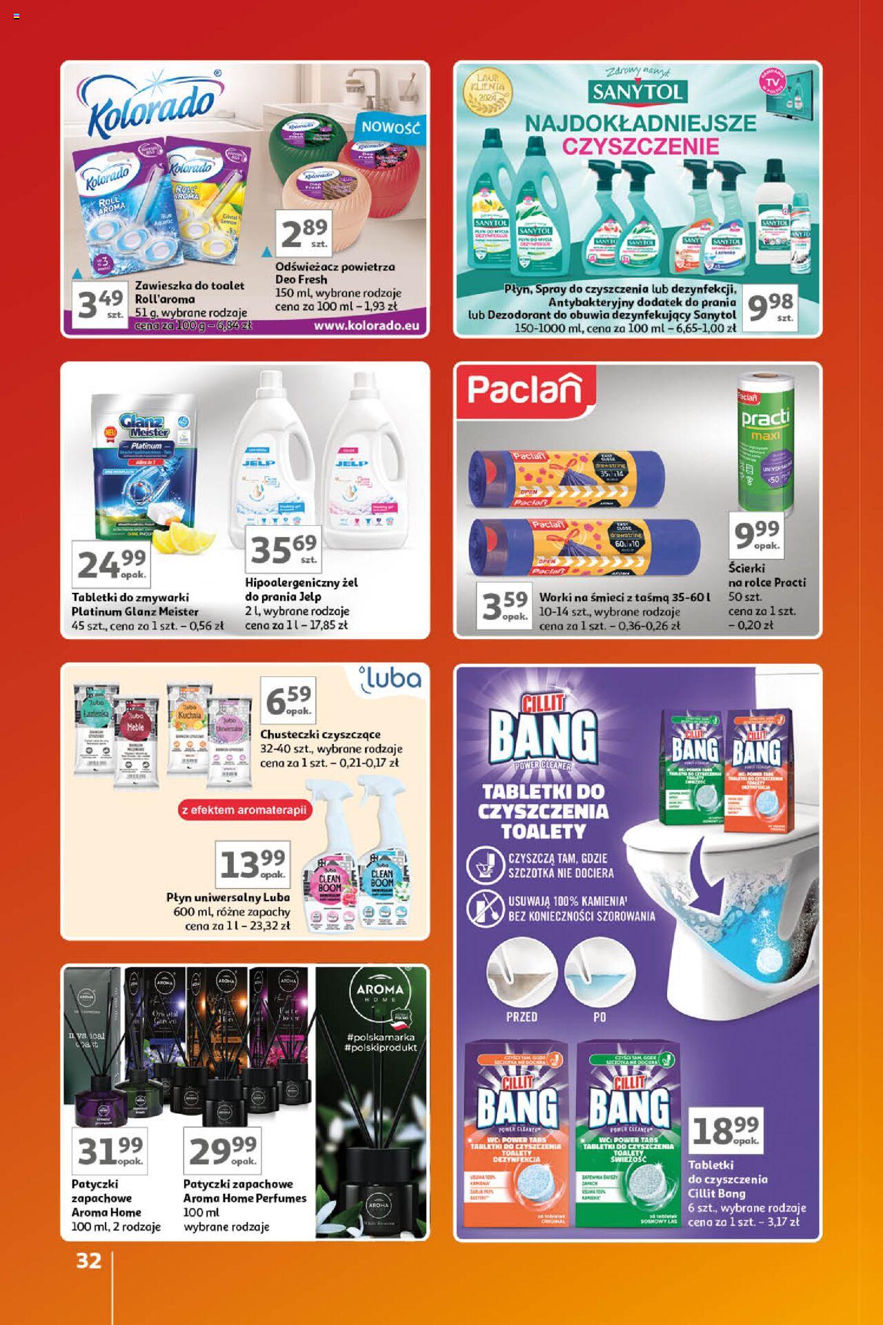 Auchan Znane Marki Lubiane Hipermarket Gazetka ważna od 17.10.2024 do 23.10.2024 strona 29