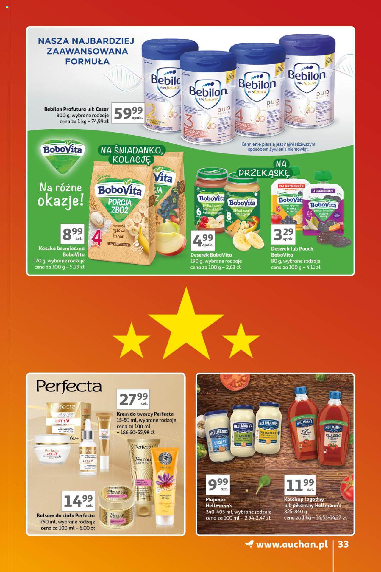 Auchan Znane Marki Lubiane Hipermarket Gazetka ważna od 17.10.2024 do 23.10.2024 strona 30