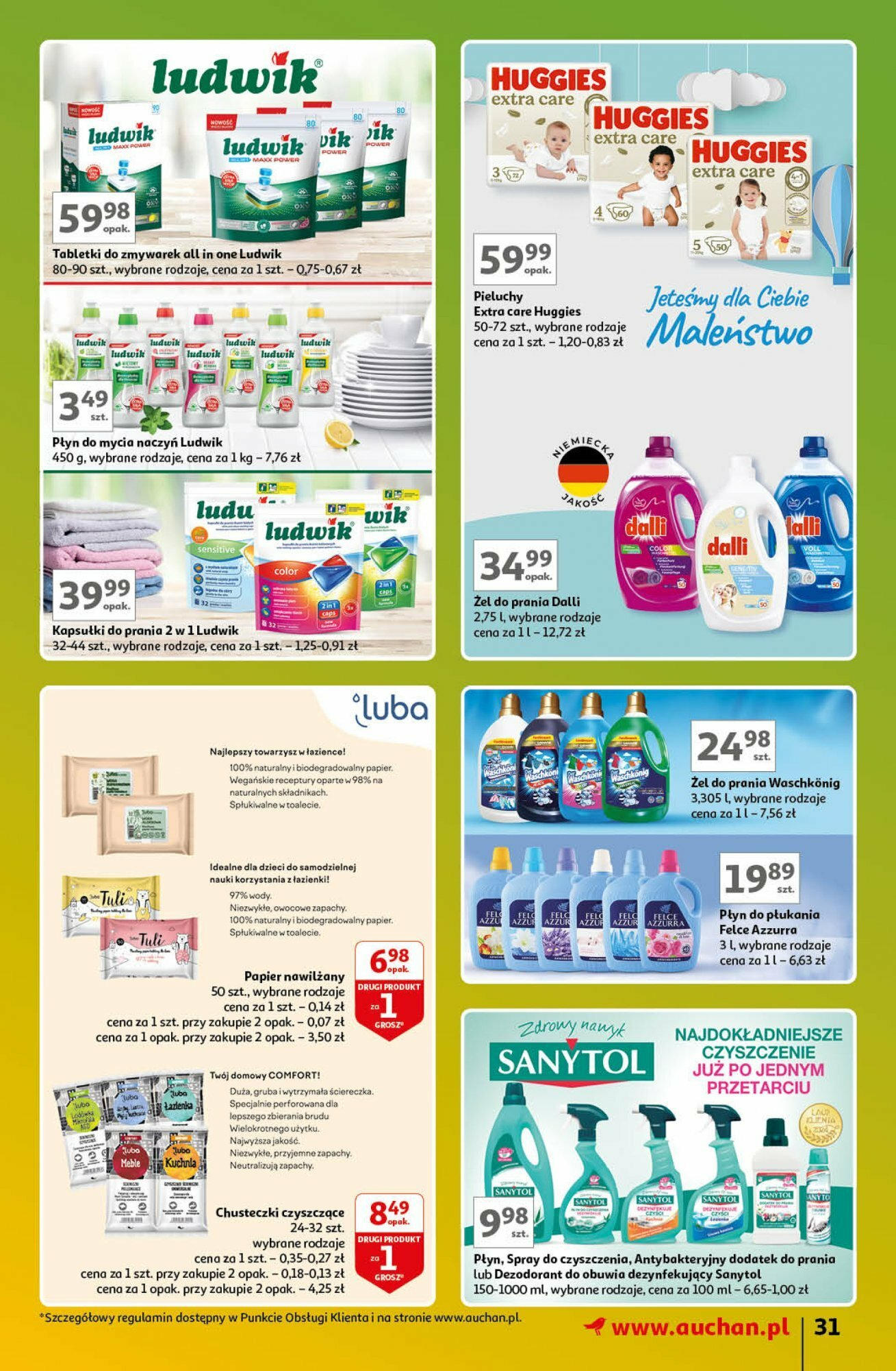 Auchan Znane Marki Lubiane Hipermarket  Gazetka ważna od 21.03.2024 do 30.03.2024 strona 29