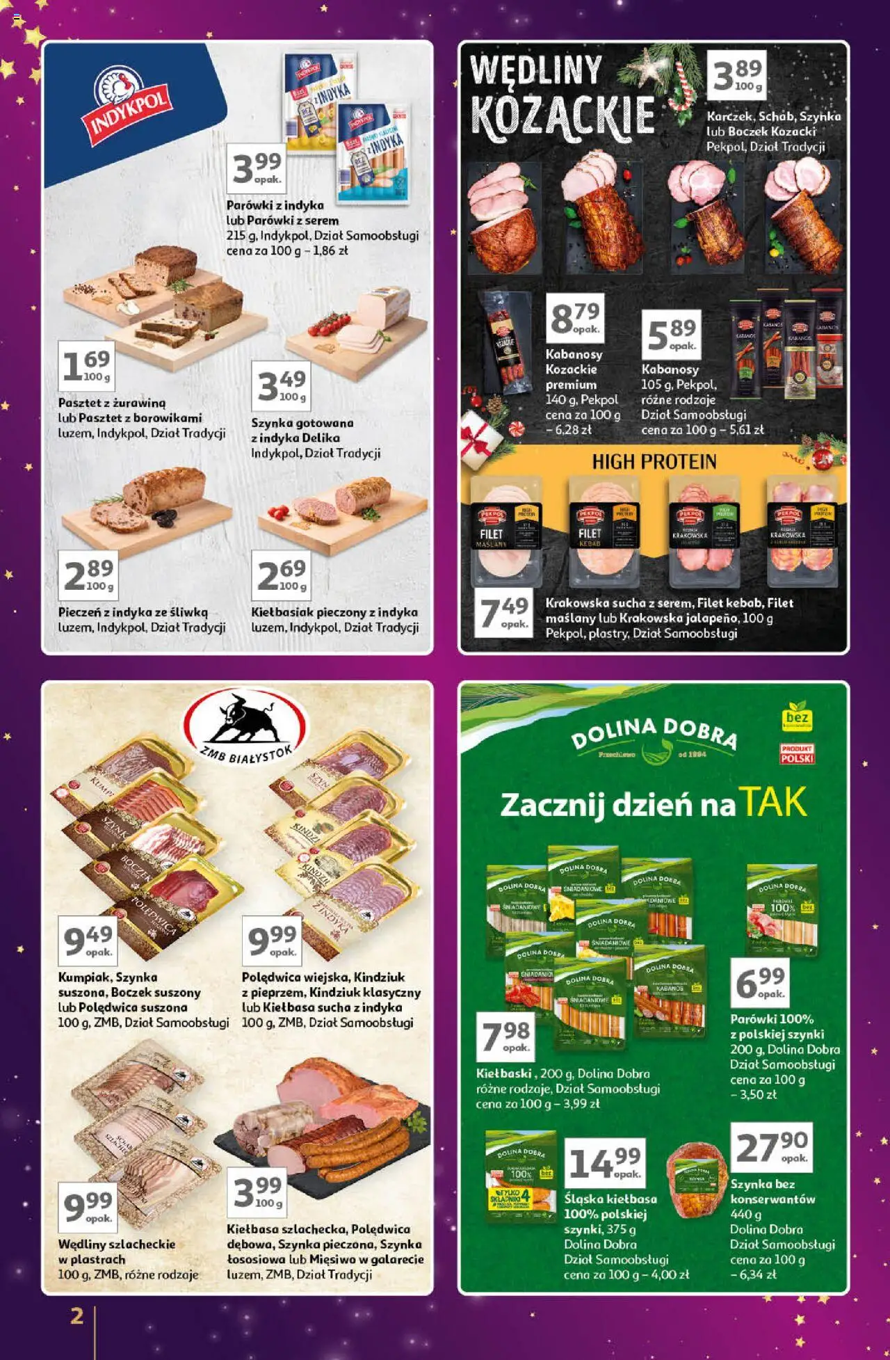 Auchan Znane Marki Lubiane Hipermarket gazetka ważna od 28.11.2024 do  07.12.2024 strona 2