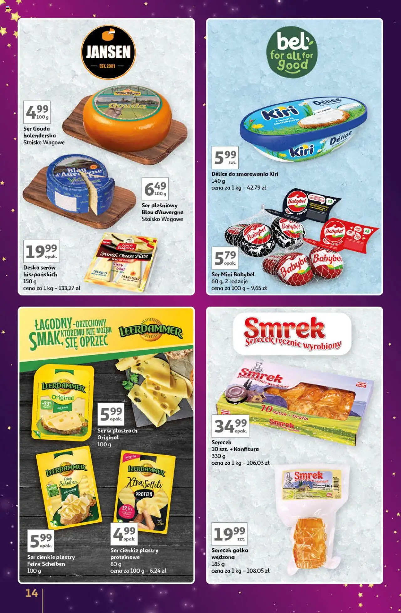 Auchan Znane Marki Lubiane Hipermarket gazetka ważna od 28.11.2024 do  07.12.2024 strona 14
