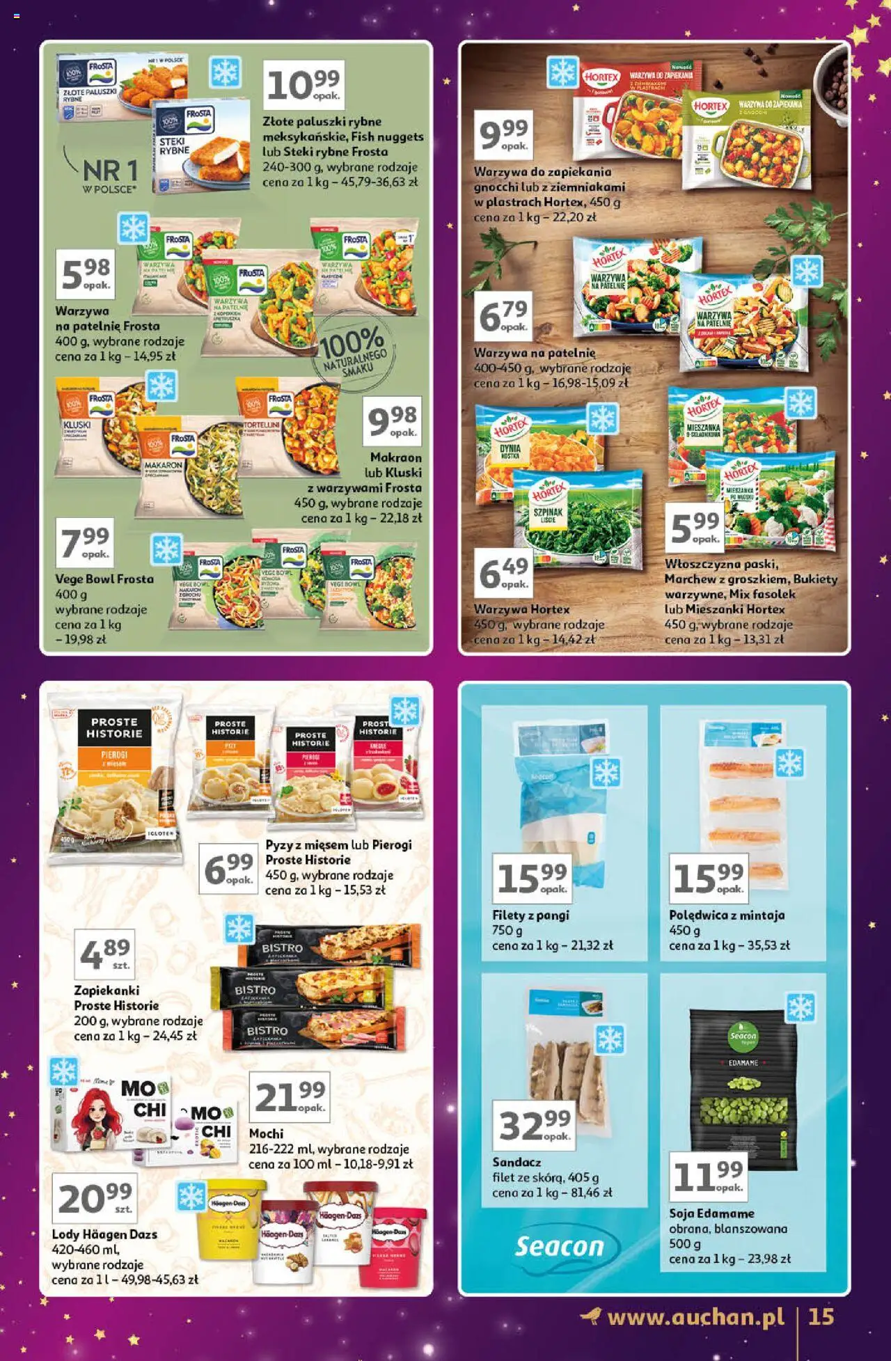 Auchan Znane Marki Lubiane Hipermarket gazetka ważna od 28.11.2024 do  07.12.2024 strona 15