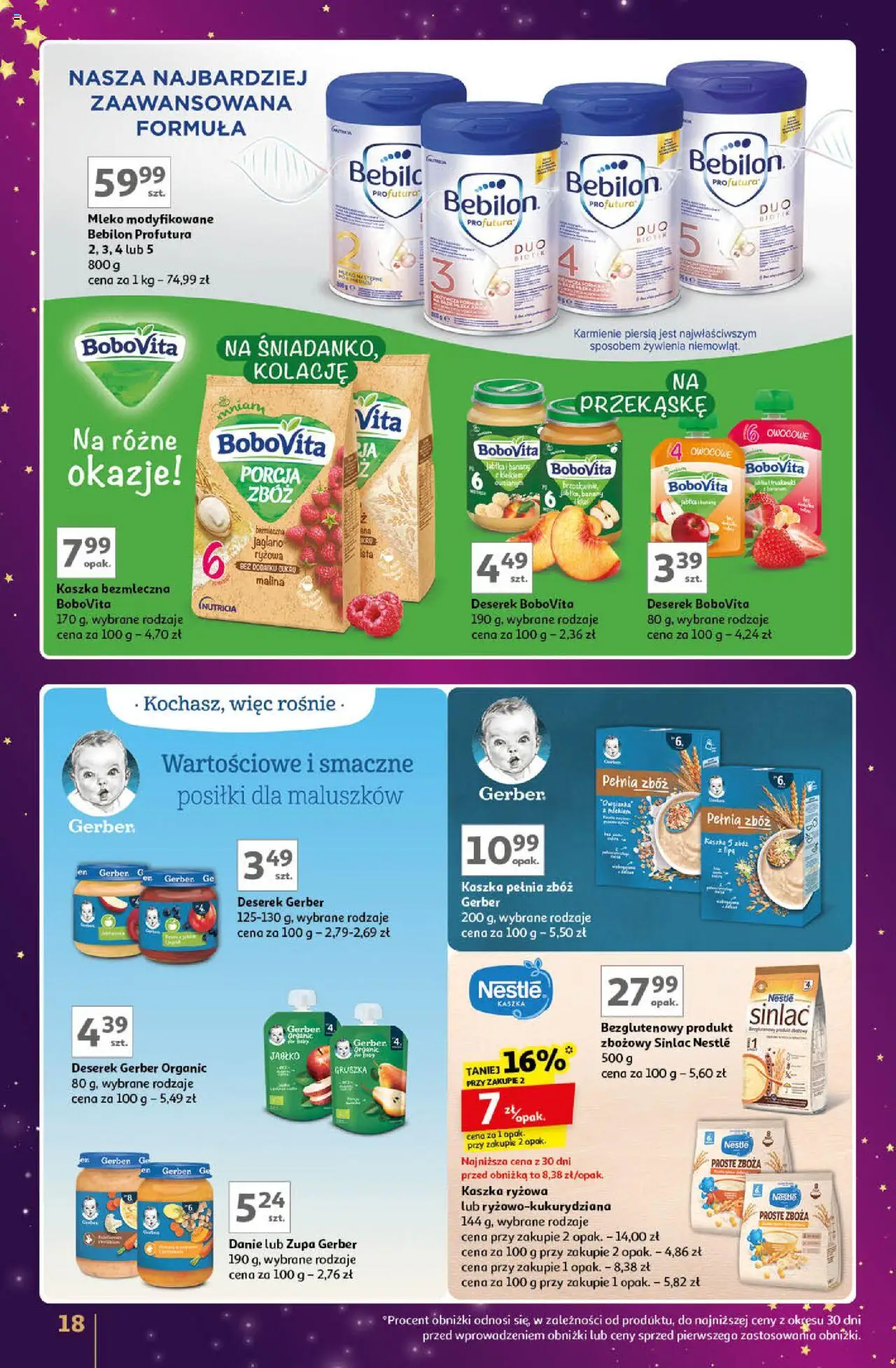 Auchan Znane Marki Lubiane Hipermarket gazetka ważna od 28.11.2024 do  07.12.2024 strona 18
