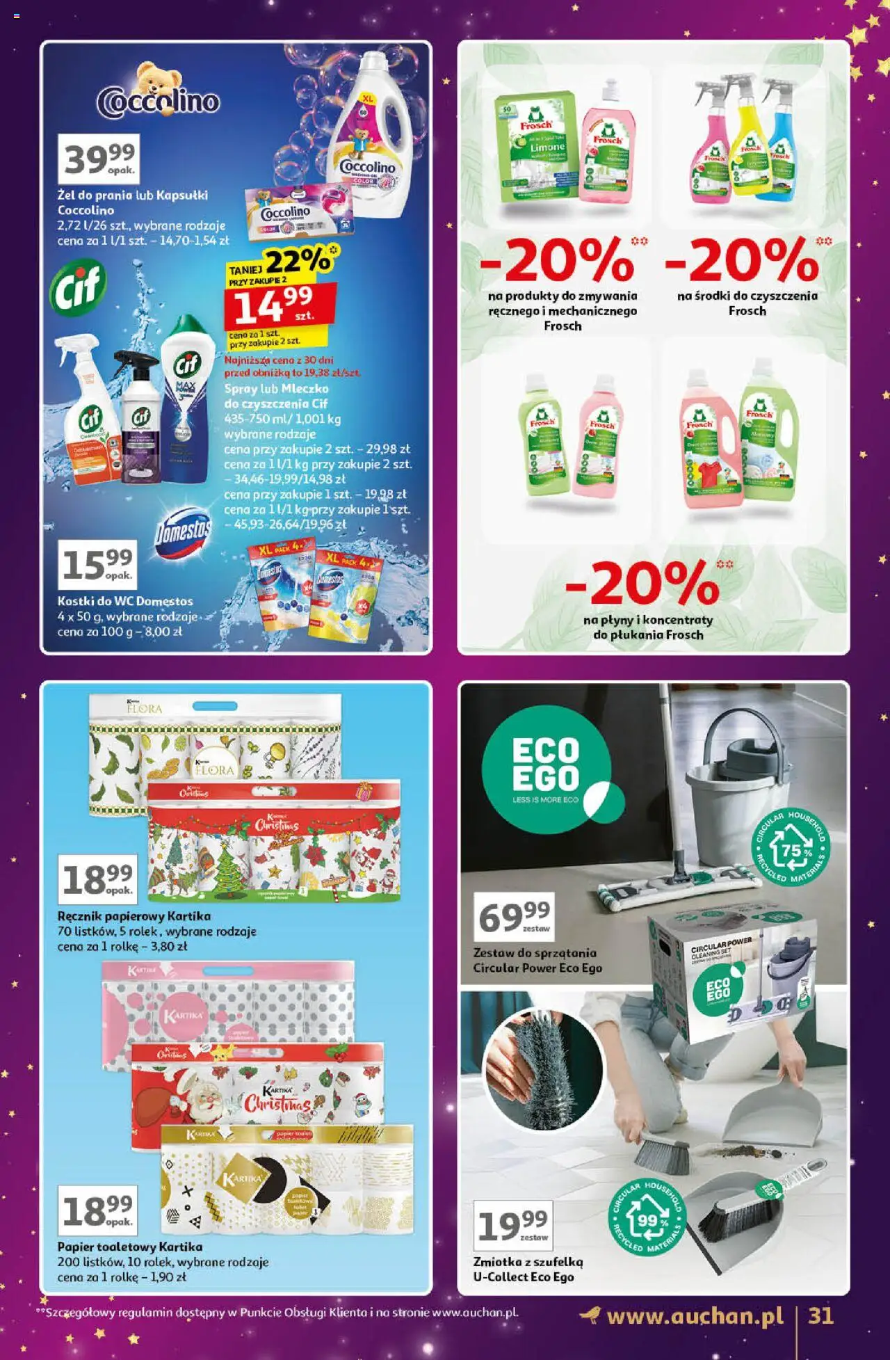Auchan Znane Marki Lubiane Hipermarket gazetka ważna od 28.11.2024 do  07.12.2024 strona 27