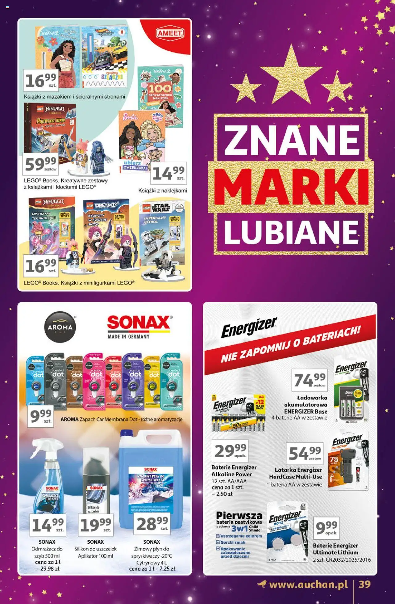 Auchan Znane Marki Lubiane Hipermarket gazetka ważna od 28.11.2024 do  07.12.2024 strona 35