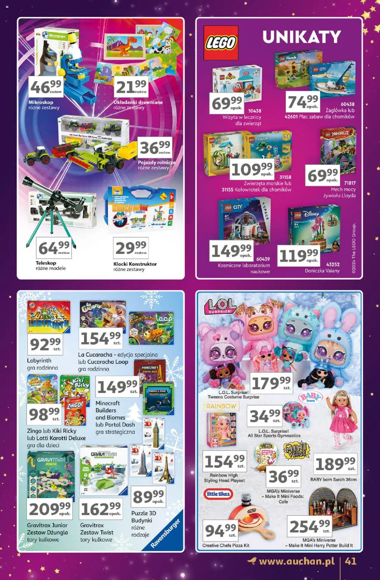 Auchan Znane Marki Lubiane Hipermarket gazetka ważna od 28.11.2024 do  07.12.2024 strona 37