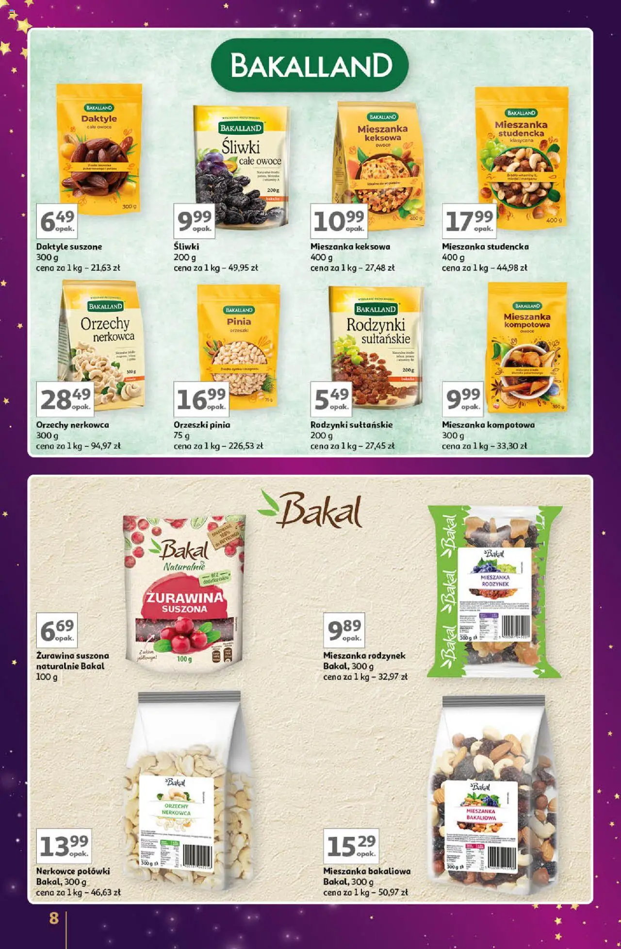 Auchan Znane Marki Lubiane Hipermarket gazetka ważna od 28.11.2024 do  07.12.2024 strona 8