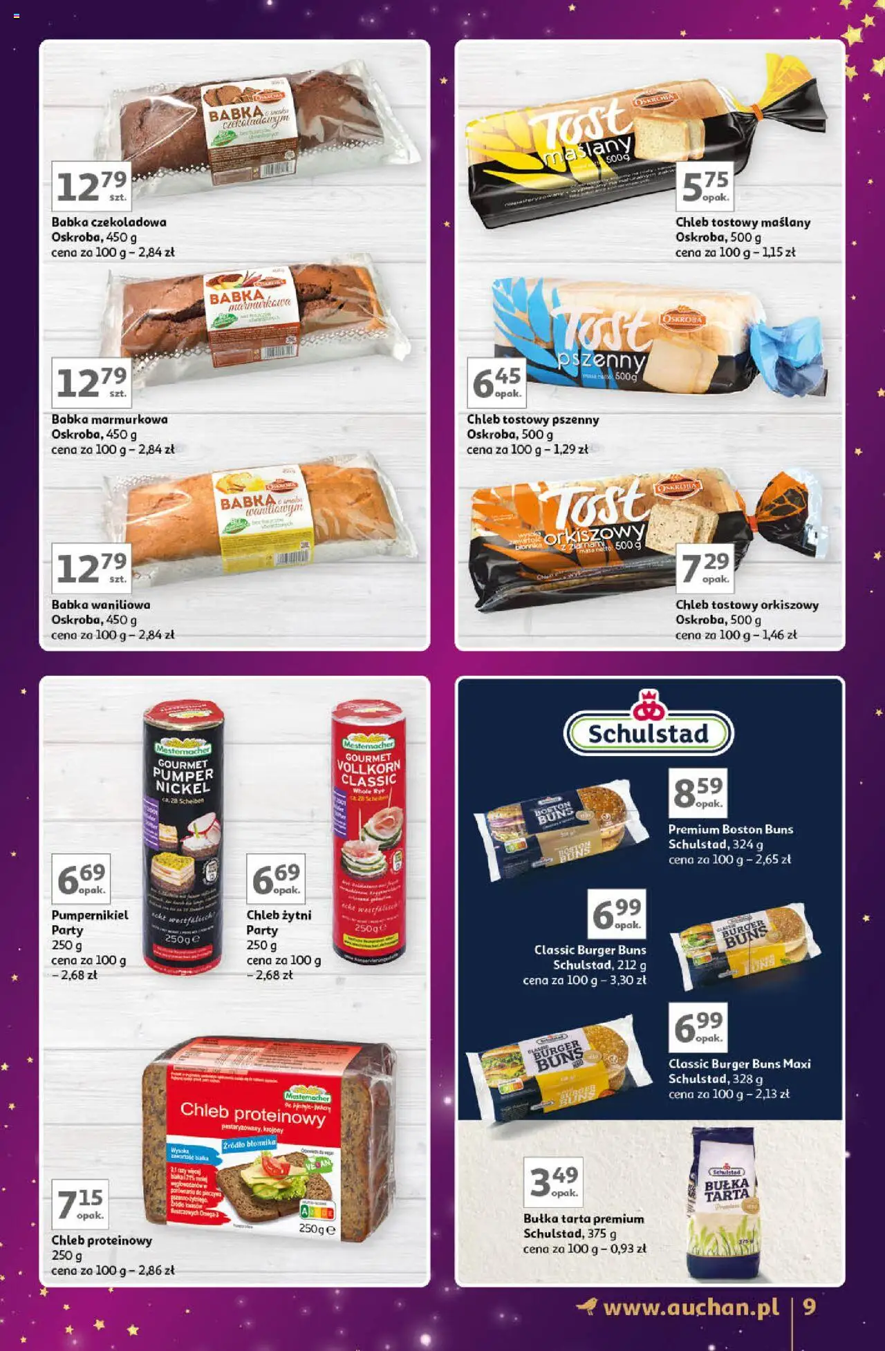 Auchan Znane Marki Lubiane Hipermarket gazetka ważna od 28.11.2024 do  07.12.2024 strona 9