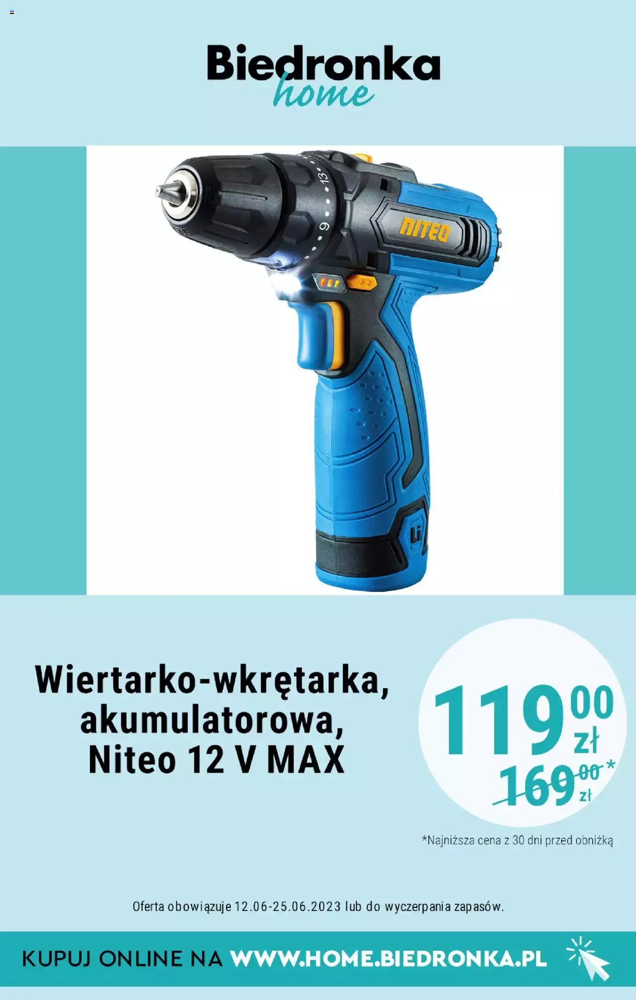 Biedronka Gazetka Biedronka Home Online ważna od  12.06.2023 strona 18