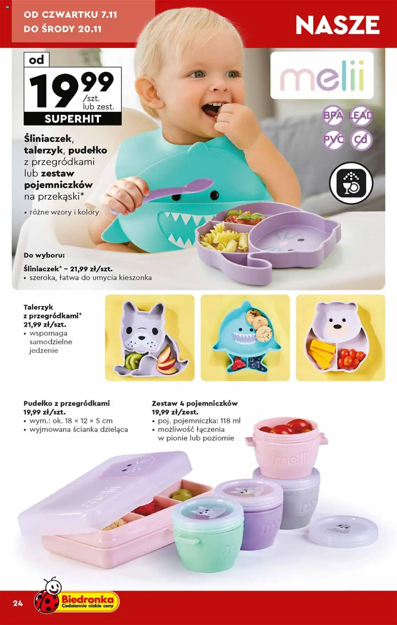 Biedronka gazetka BLACK FRIDAY ważna od  04.11.2024 do 16.11.2024 strona 24