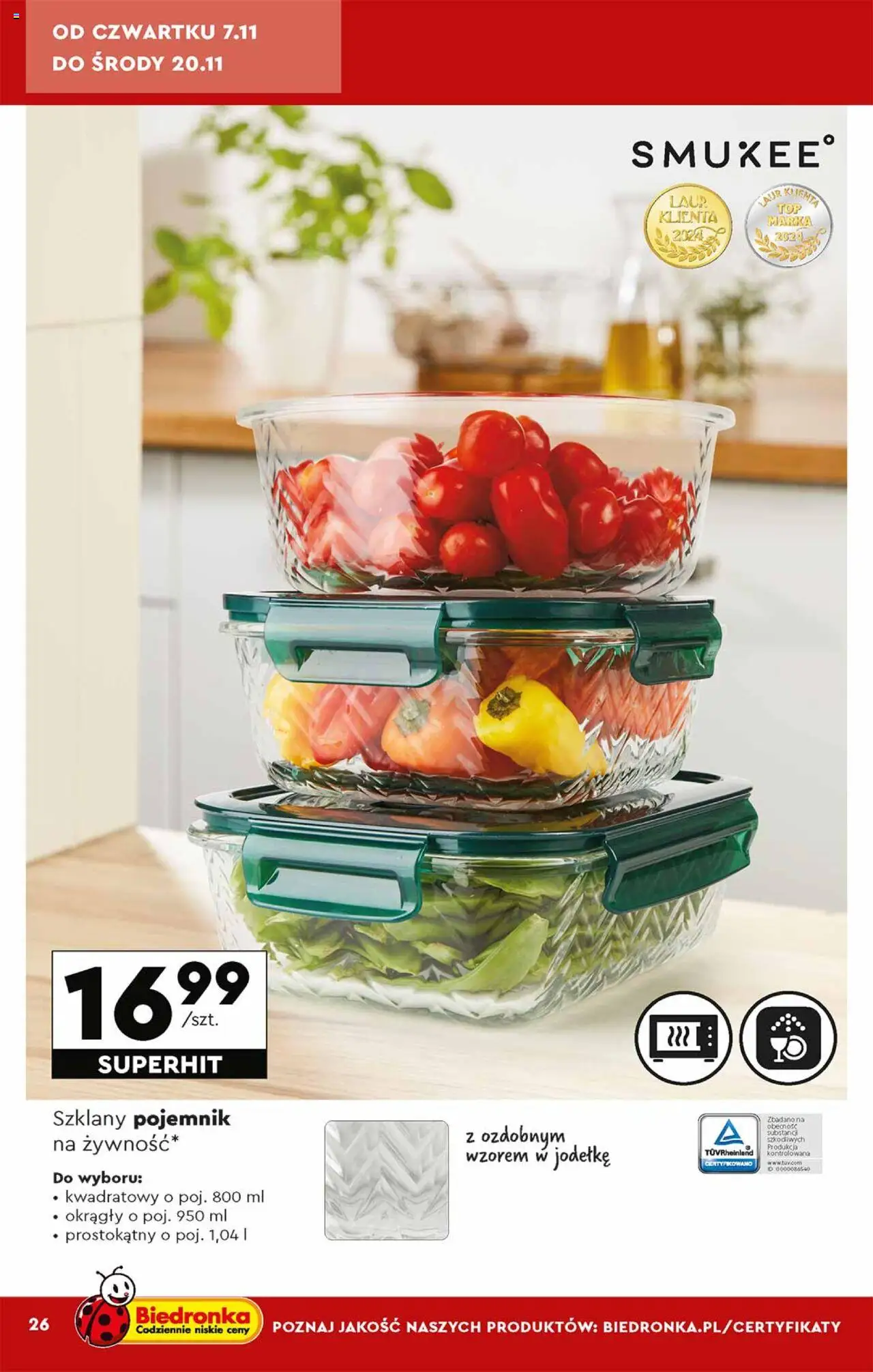 Biedronka gazetka BLACK FRIDAY ważna od  04.11.2024 do 16.11.2024 strona 26