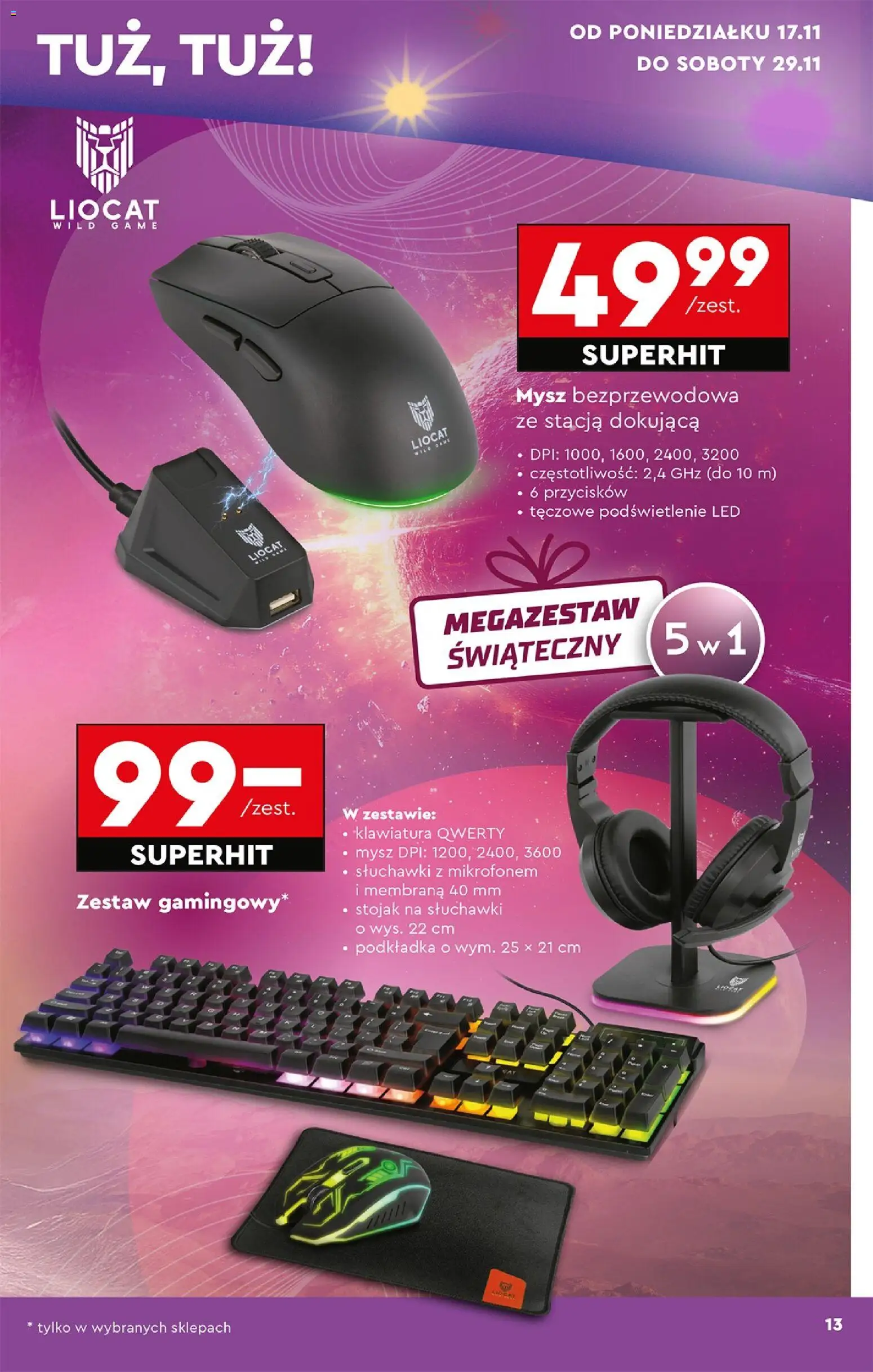 Biedronka gazetka BLACK FRIDAY ważna od 15.11.2025 do 29.11.2025 strona 15