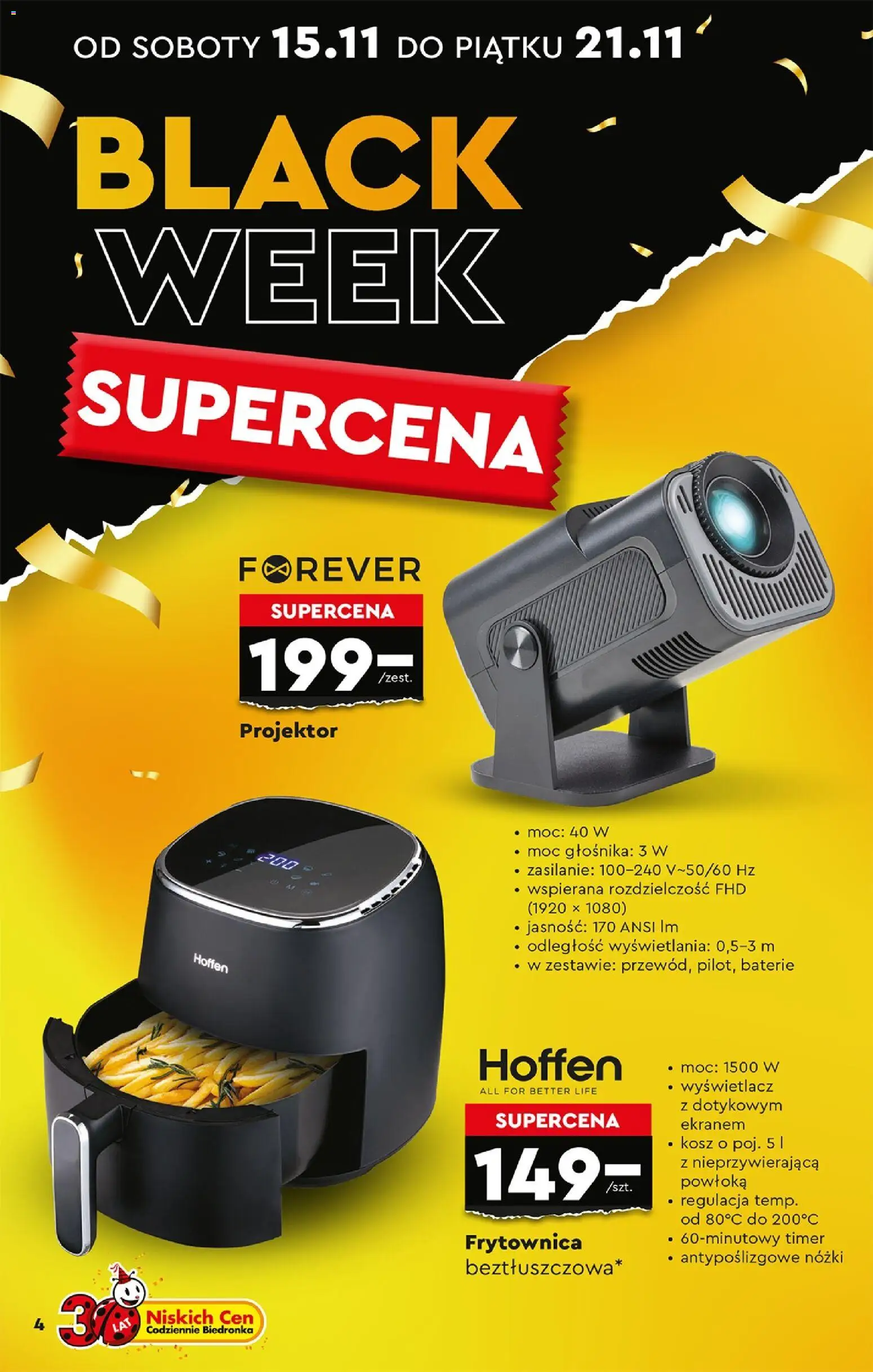 Biedronka gazetka BLACK FRIDAY ważna od 15.11.2025 do 29.11.2025 strona 6